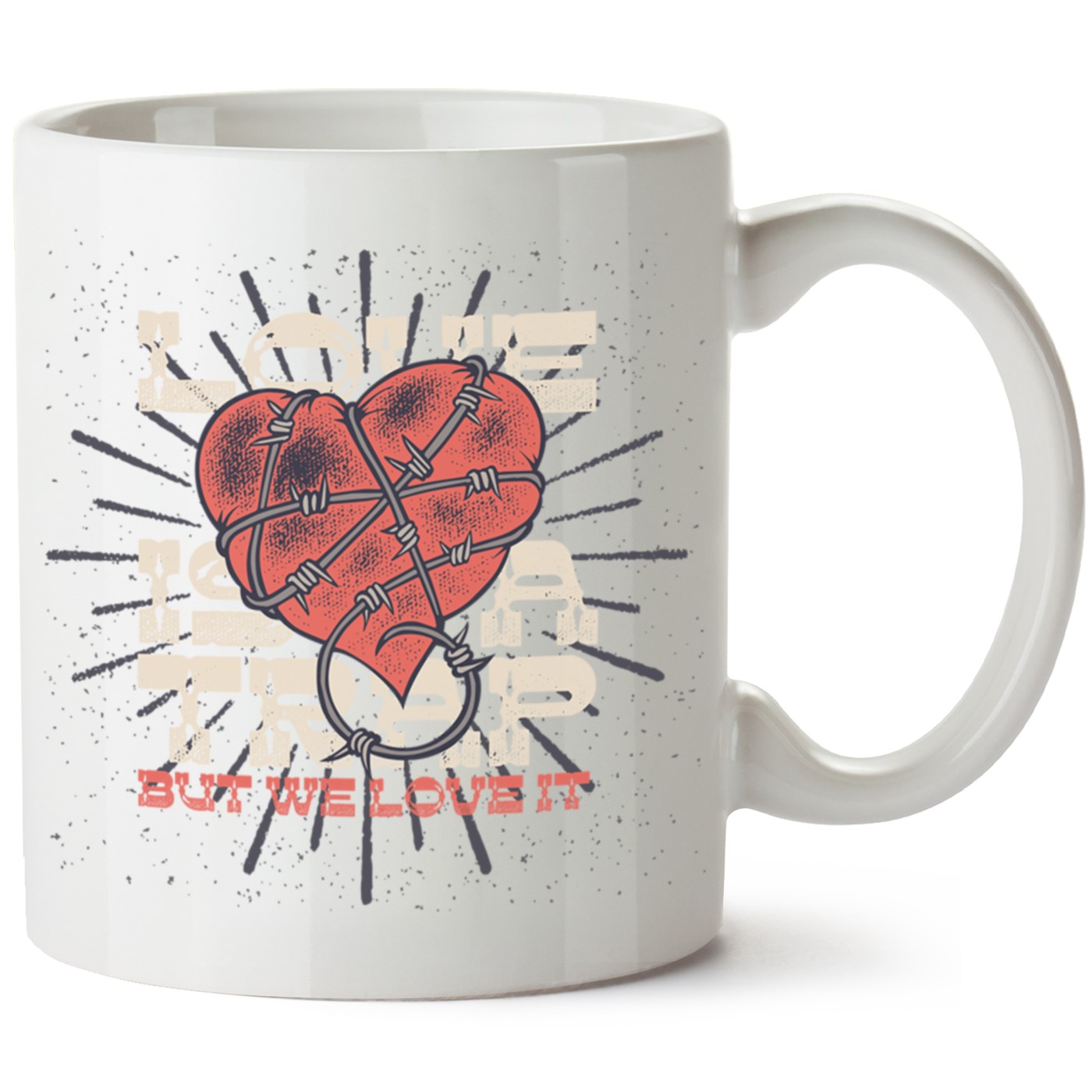 Custom Baskılı Porselen Kupa Bardak