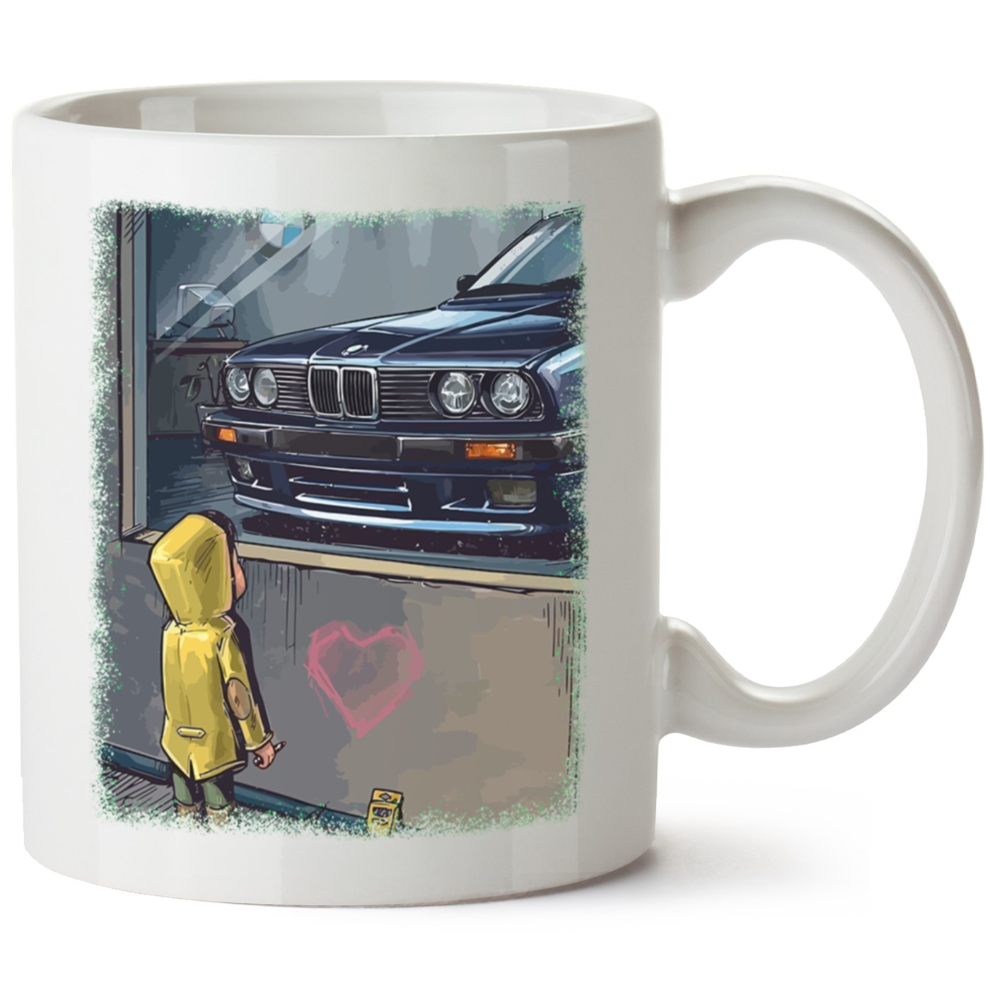 Bmw E30 Baskılı Porselen Kupa Bardak