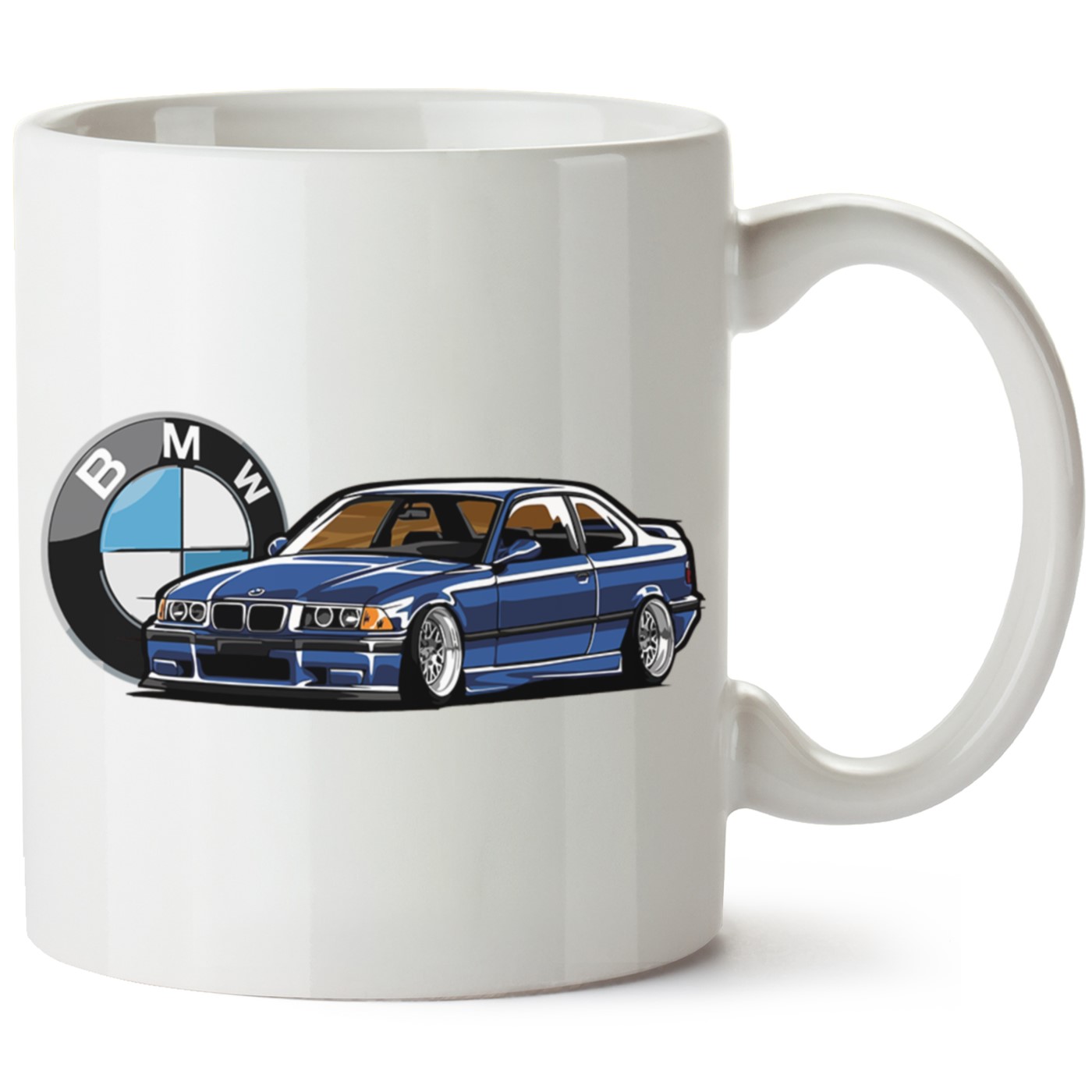 Bmw E36 Baskılı Porselen Kupa Bardak