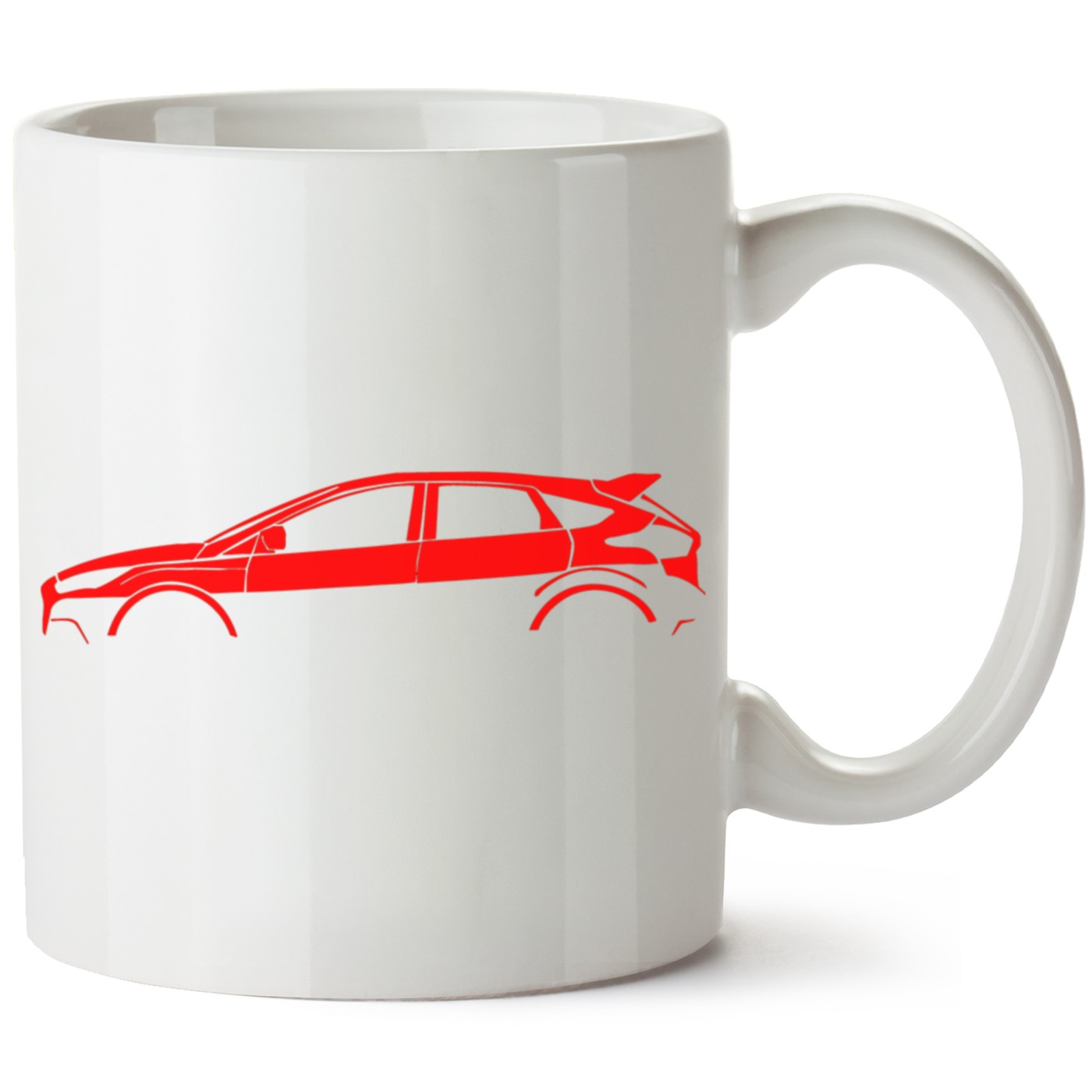 Ford Focus Mk3 Baskılı Porselen Kupa Bardak