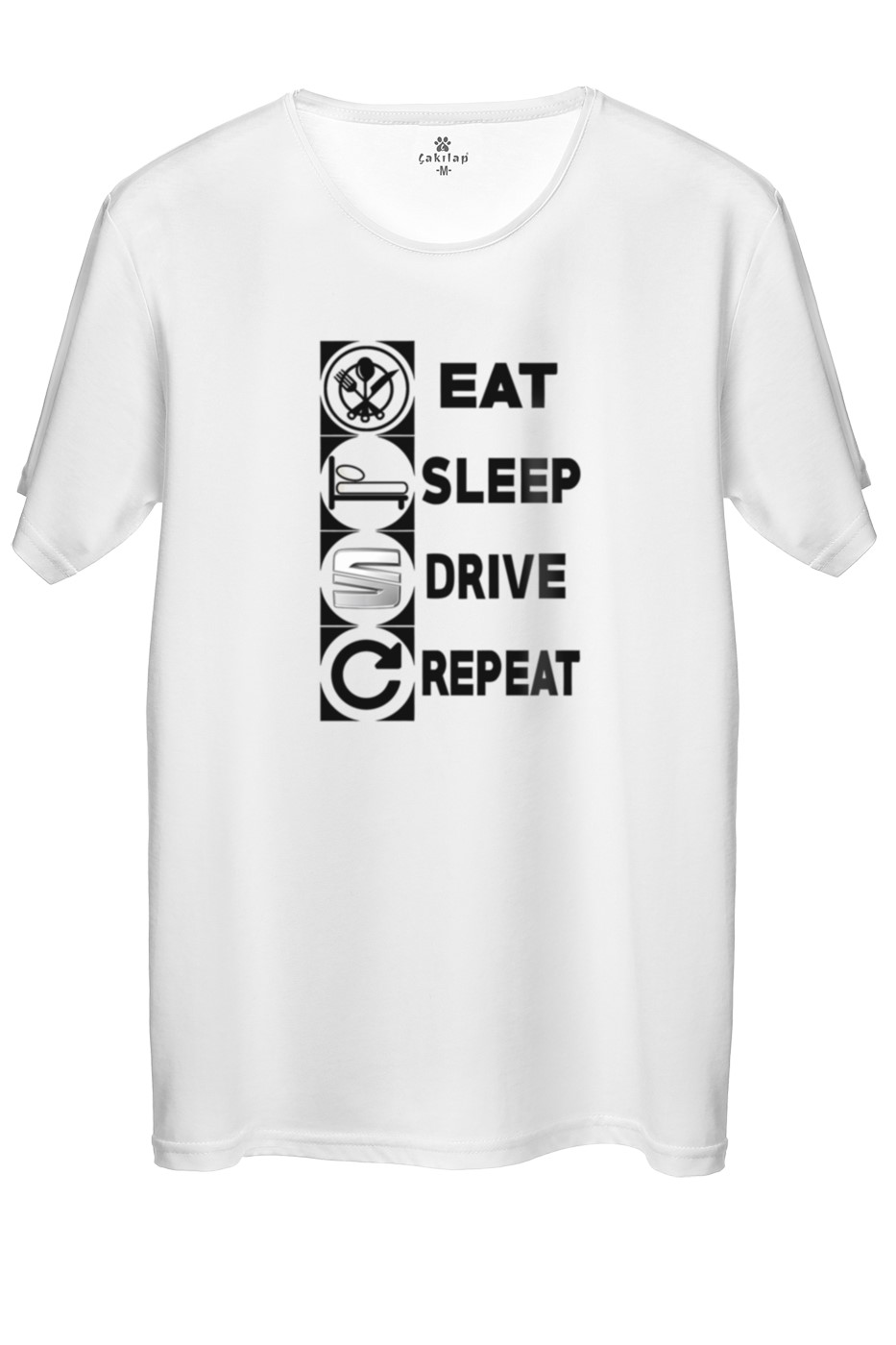 Seat Logo Baskılı Regular Tişört