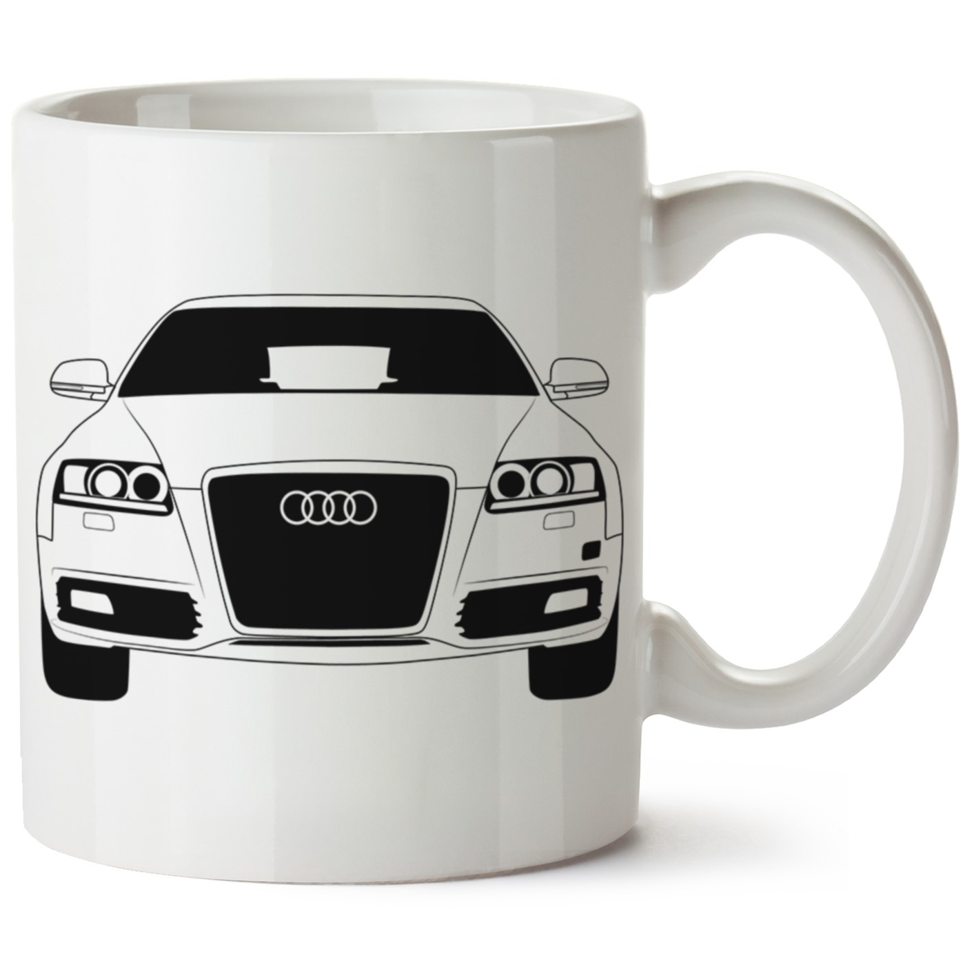 Audi A6 Baskılı Porselen Kupa Bardak