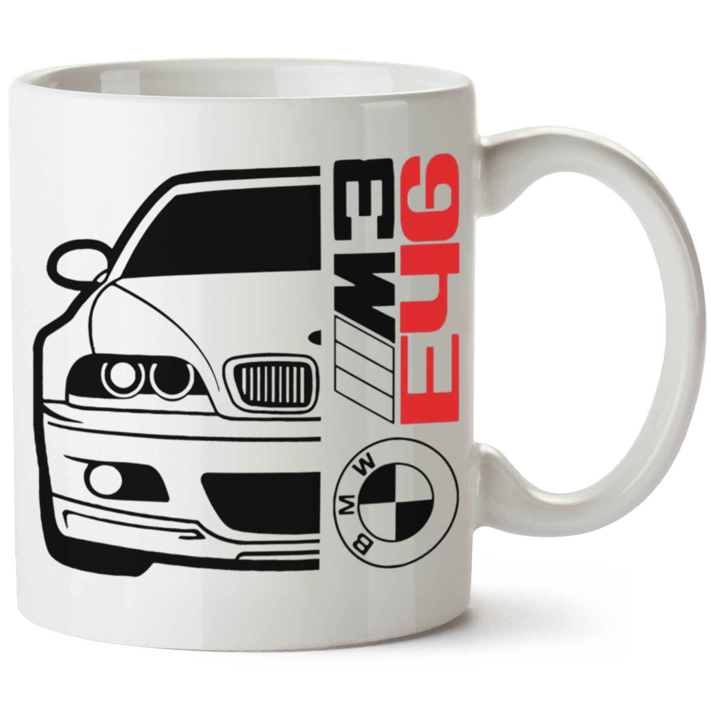 Bmw E46 Baskılı Porselen Kupa Bardak