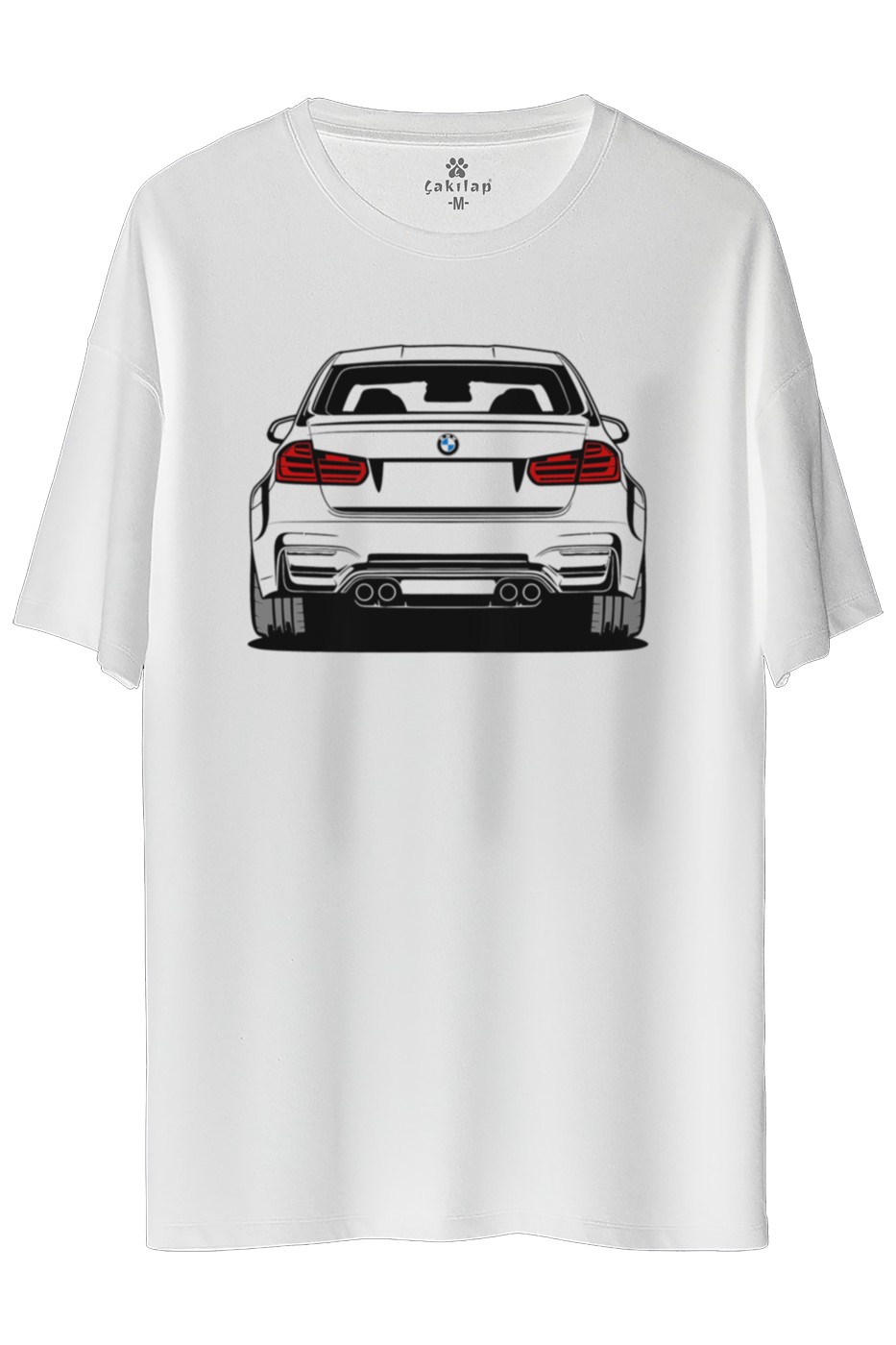 Bmw F30 Baskılı Oversize Tişört