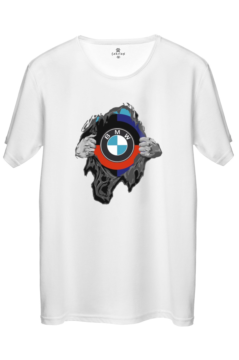 Bmw Logo Baskılı Regular Tişört