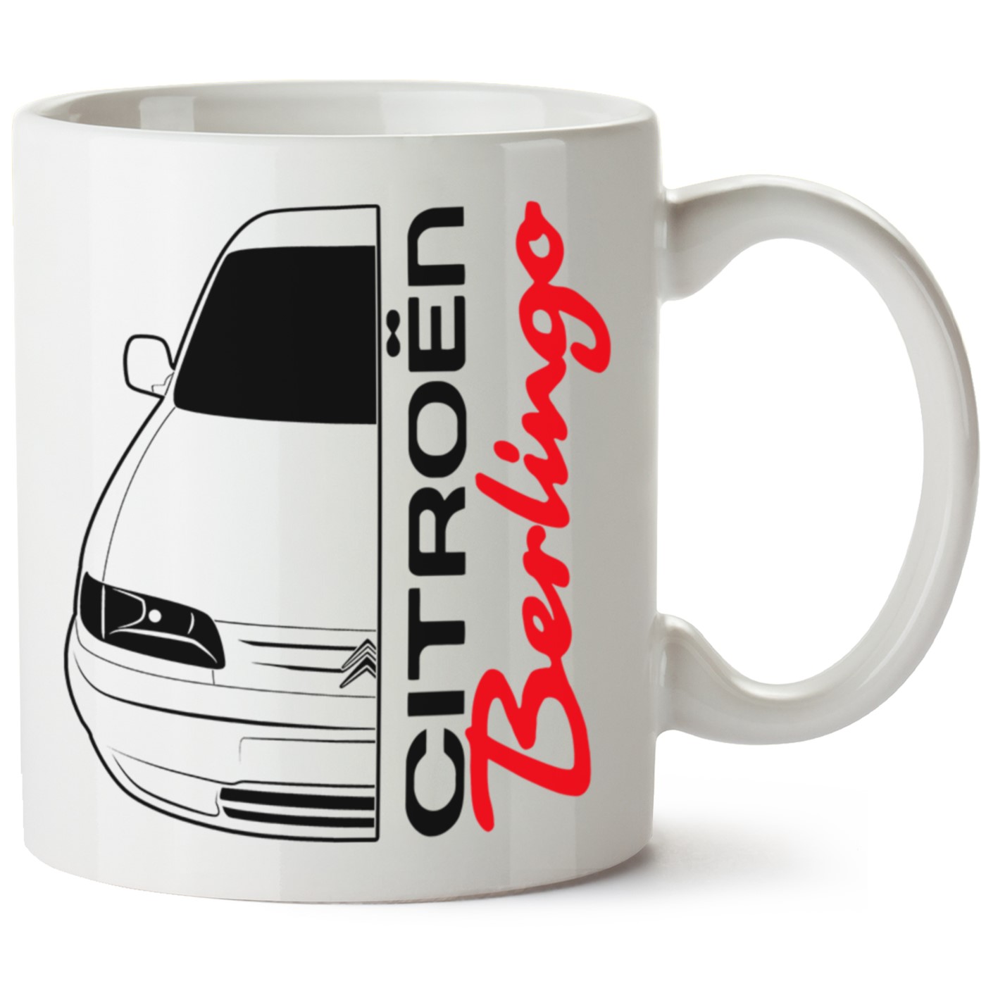 Citroen Berlingo Baskılı Porselen Kupa Bardak