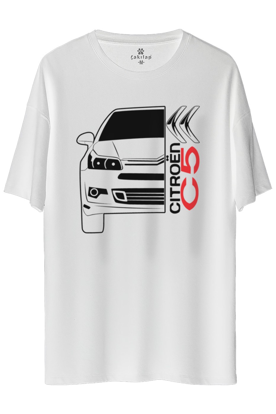 Citroen C4 Baskılı Oversize Tişört