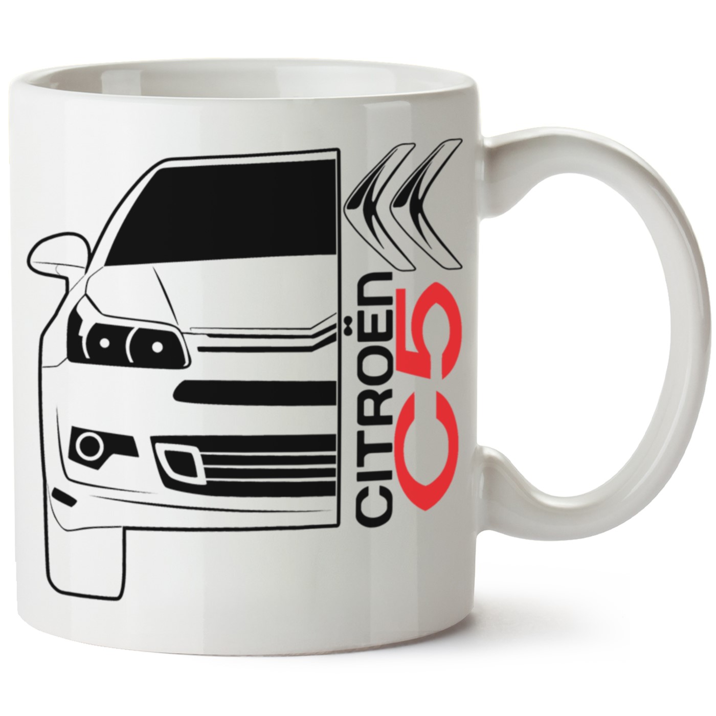 Citroen C4 Baskılı Porselen Kupa Bardak