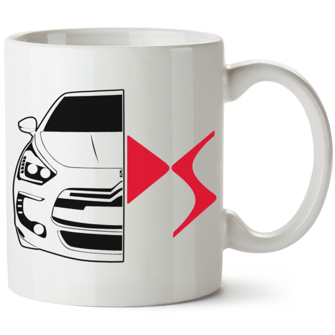 Citroen Ds5 Baskılı Porselen Kupa Bardak