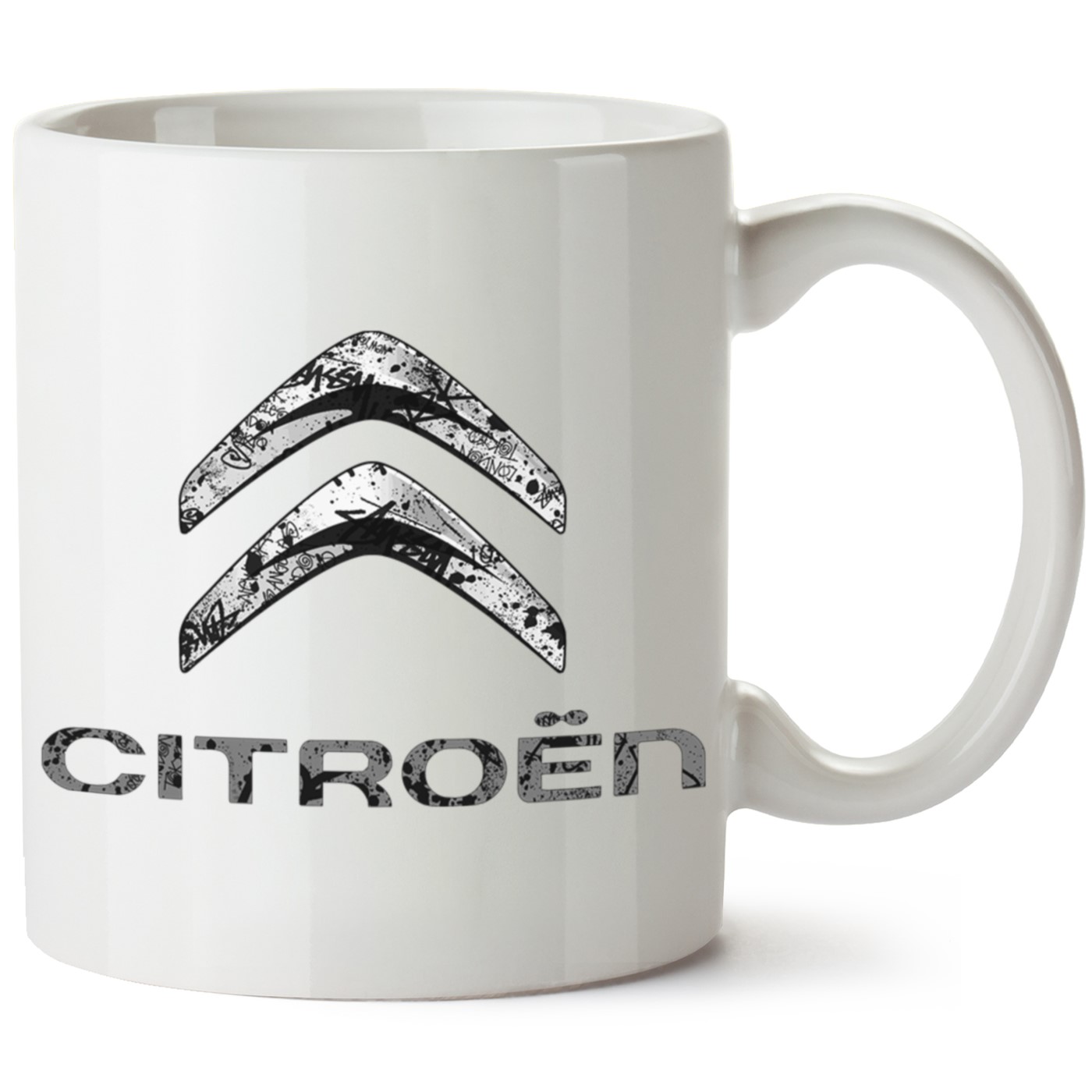 Citroen Logo Baskılı Porselen Kupa Bardak