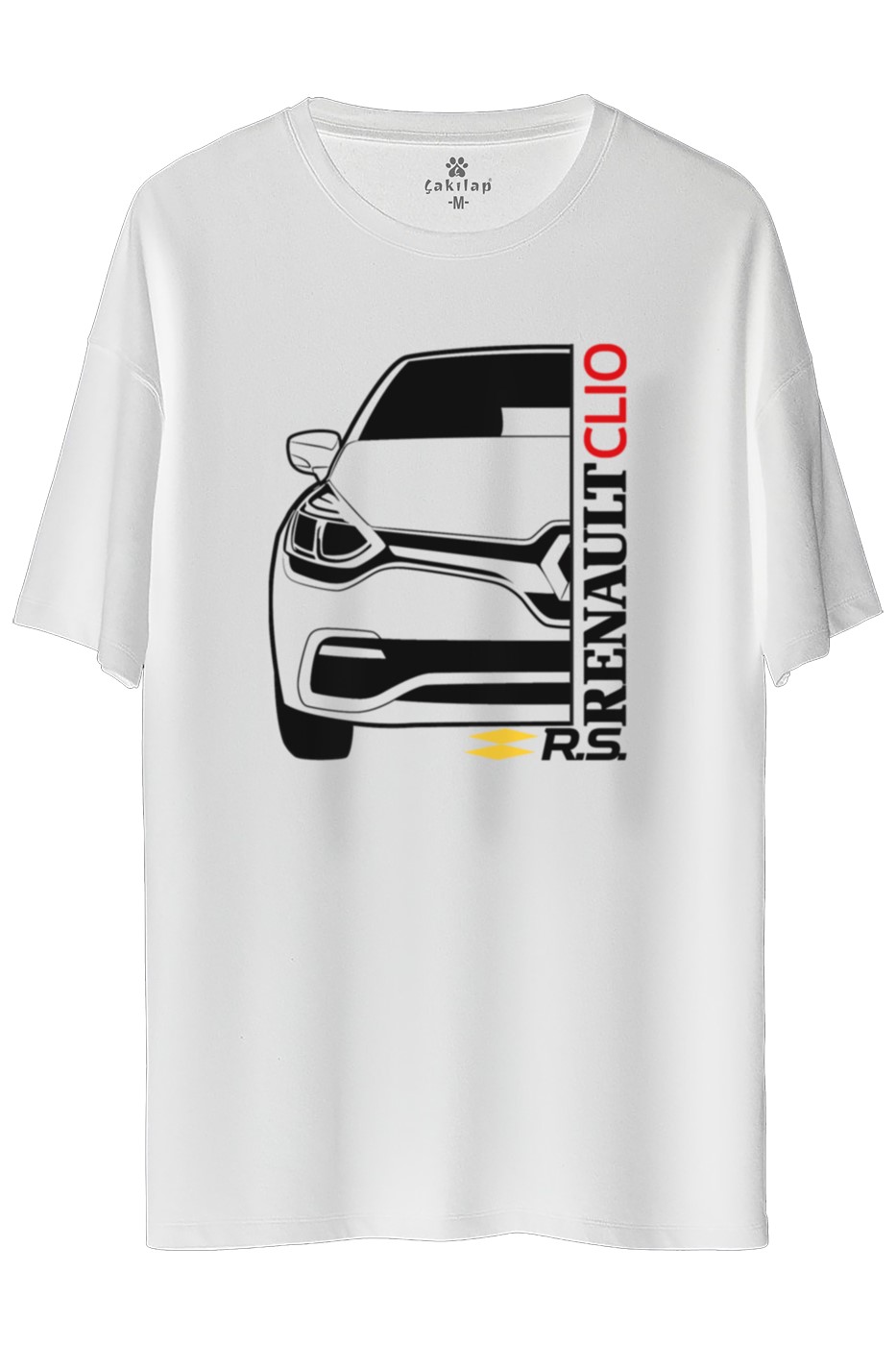 Renault Clio 4 Baskılı Oversize Tişört