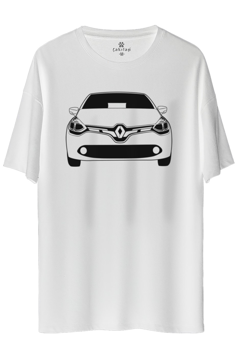 Renault Clio 5 Baskılı Oversize Tişört