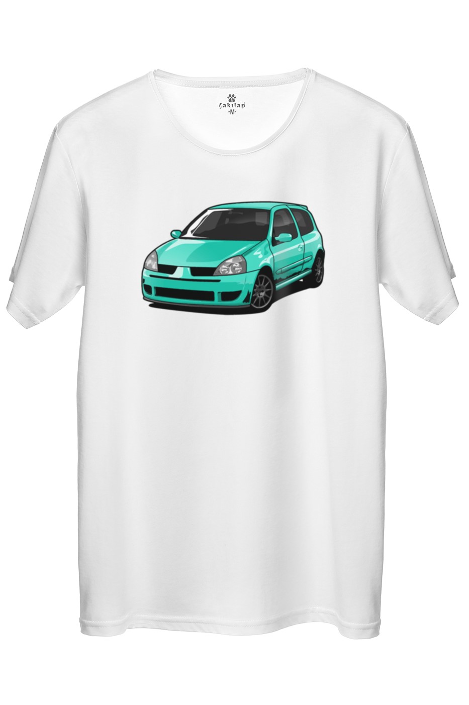 Renault Clio Symbol Baskılı Regular Tişört