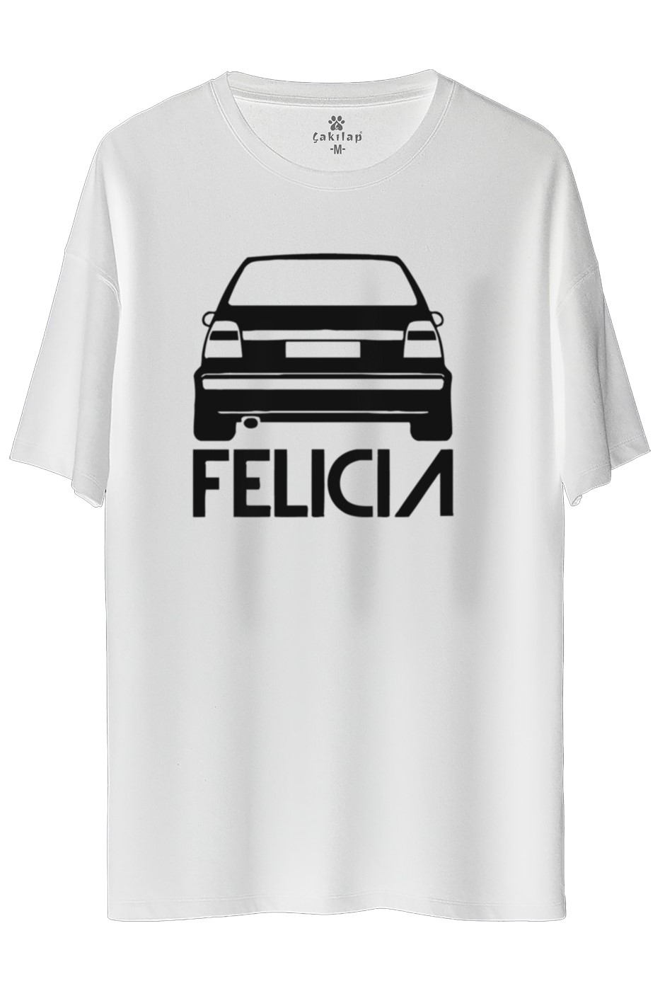 Skoda Felicia Baskılı Oversize Tişört