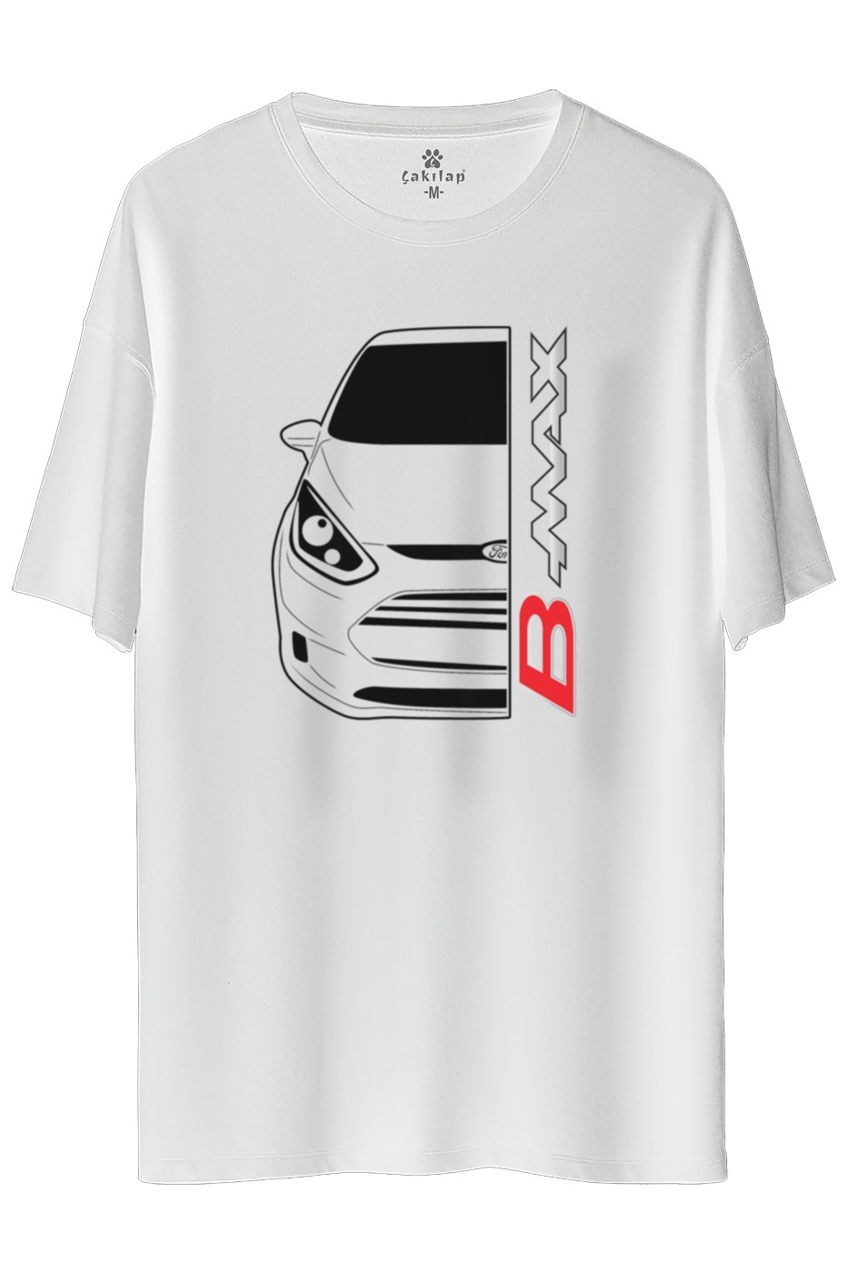 Ford Bmax Baskılı Oversize Tişört