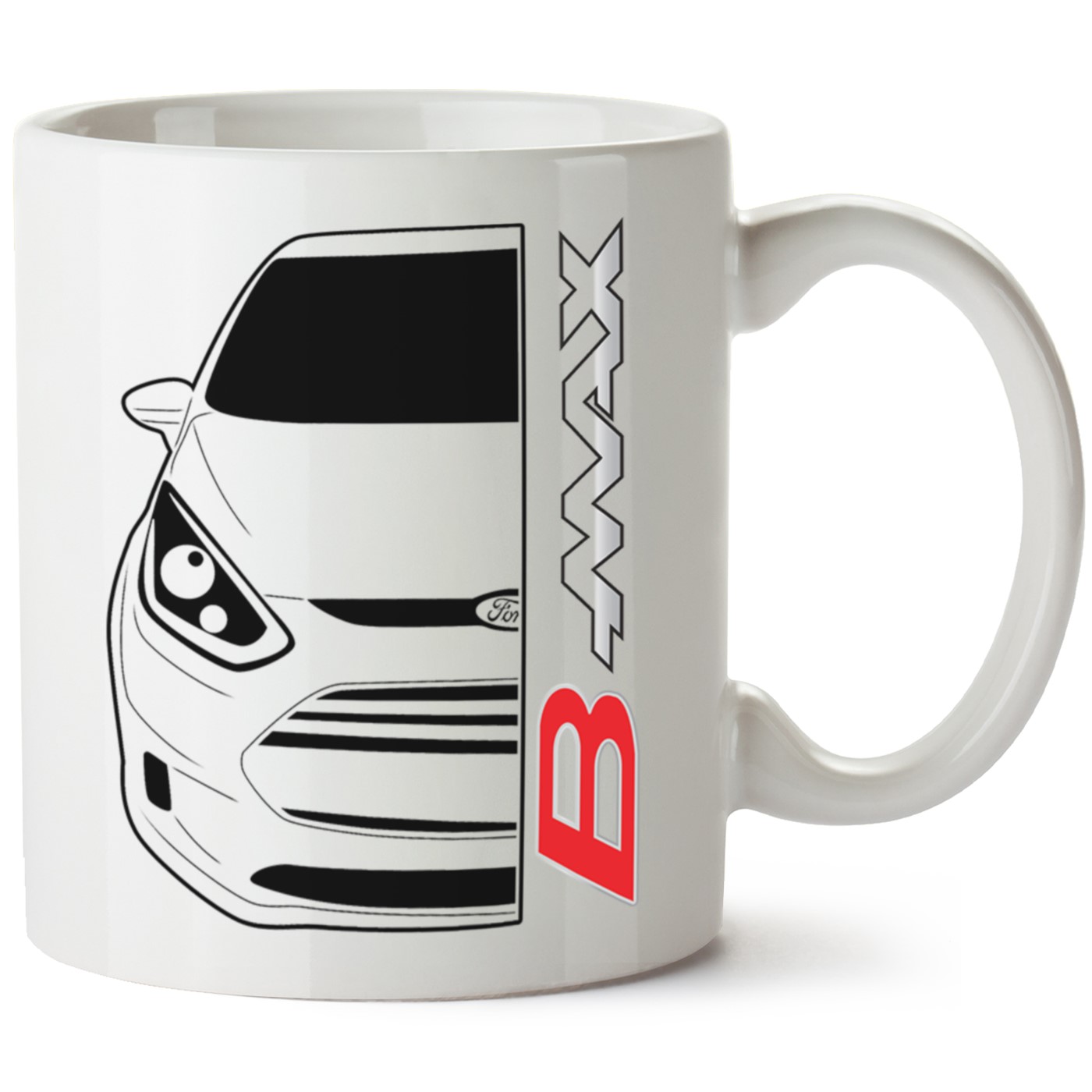 Ford Bmax Baskılı Porselen Kupa Bardak