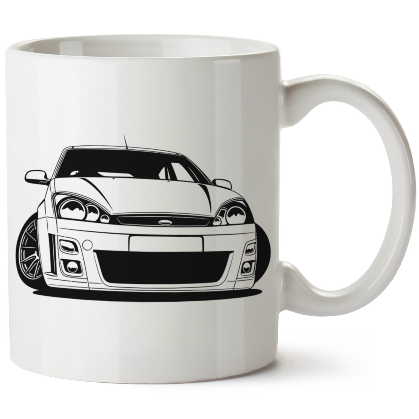 Ford Focus Mk1 Baskılı Porselen Kupa Bardak