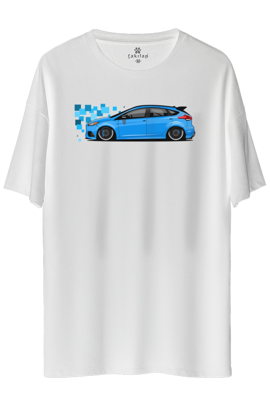 Ford Focus Mk3 Baskılı Oversize Tişört
