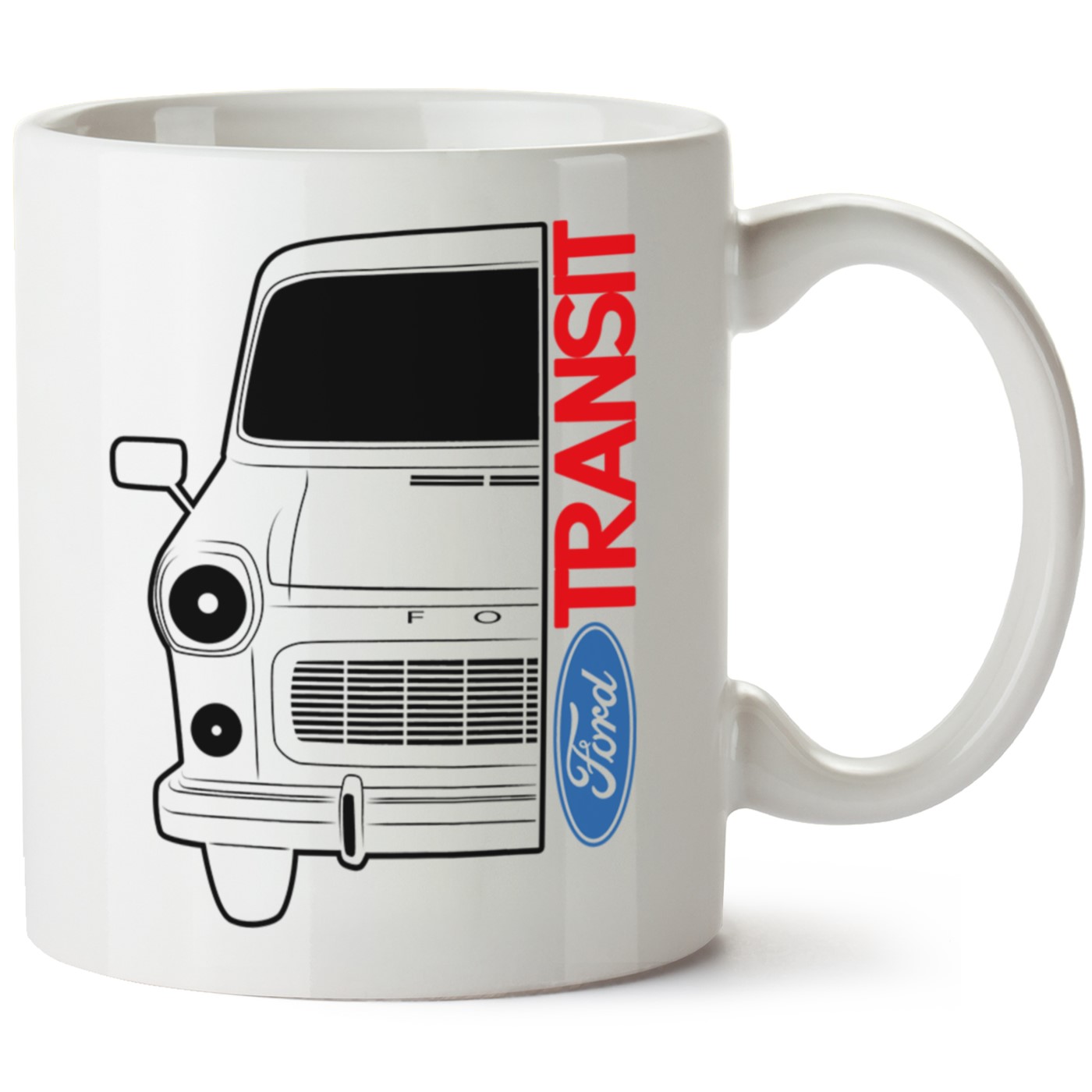 Ford Transit Baskılı Porselen Kupa Bardak