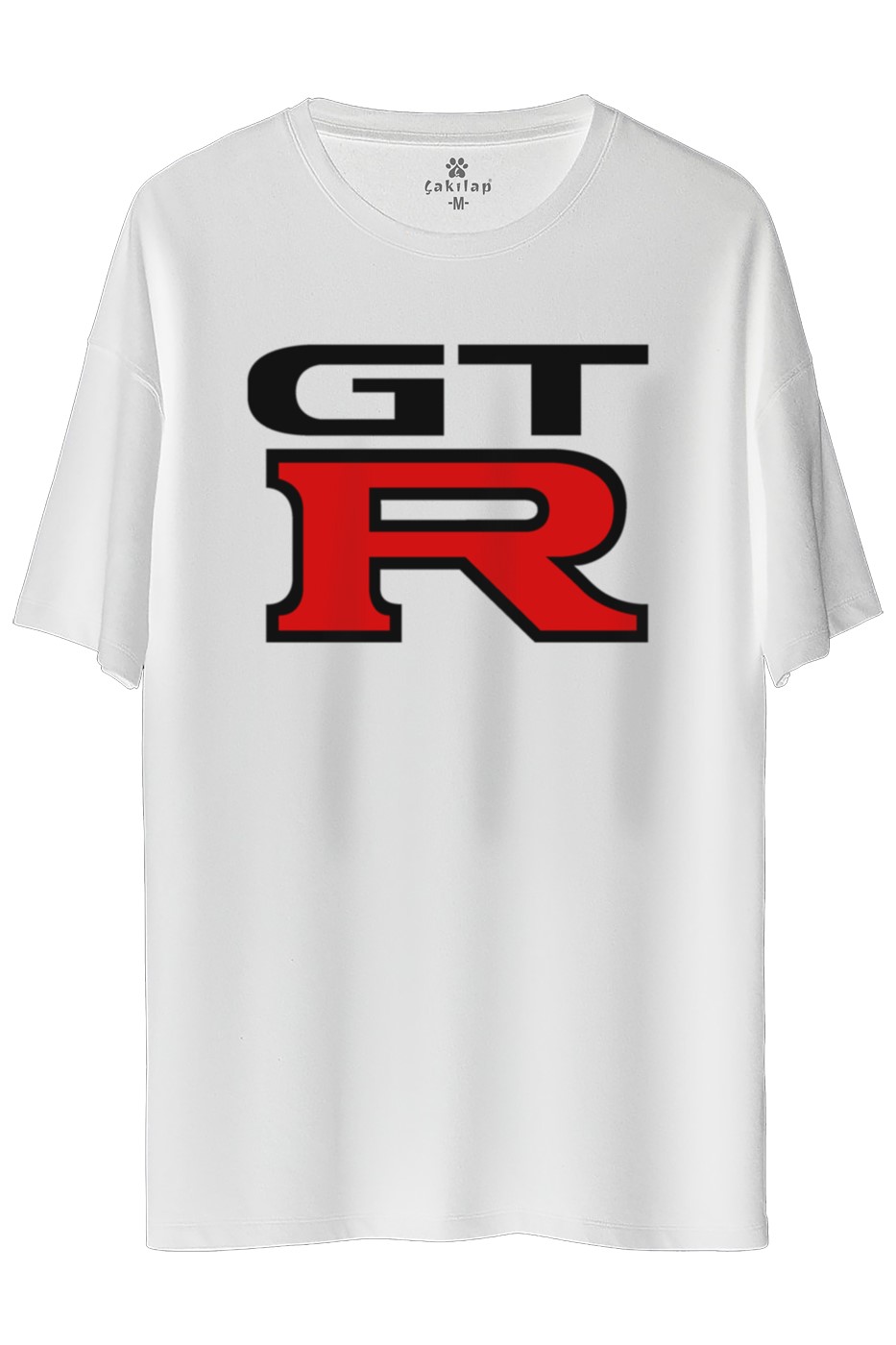 Nissan Gt-R Logo Baskılı Oversize Tişört
