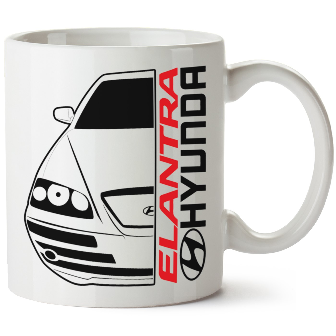 Hyundai Elentra Baskılı Porselen Kupa Bardak