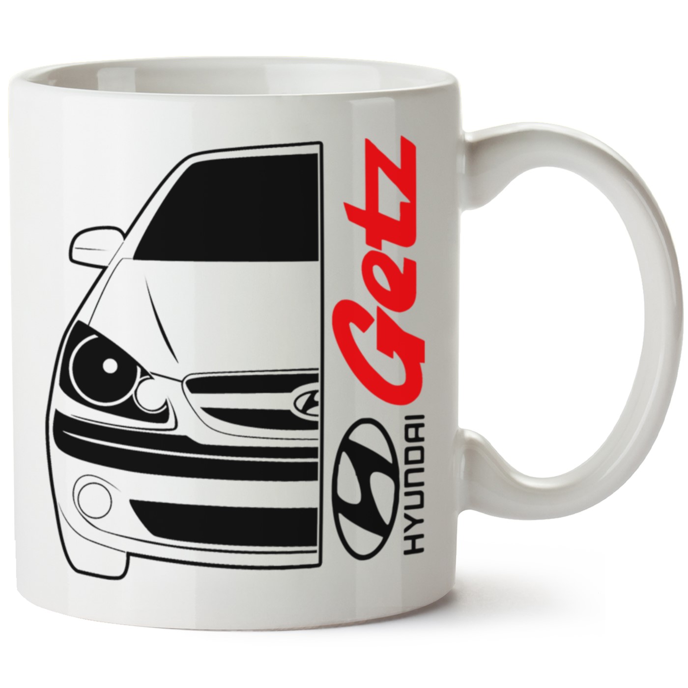 Hyundai Getz Baskılı Porselen Kupa Bardak