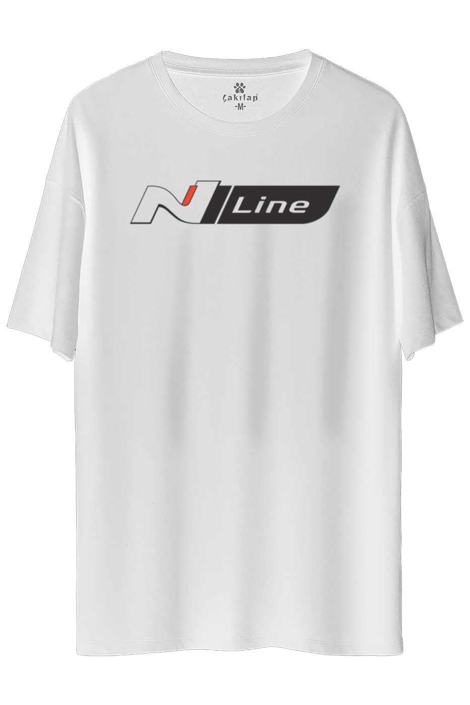 Hyundai NLine Baskılı Oversize Tişört
