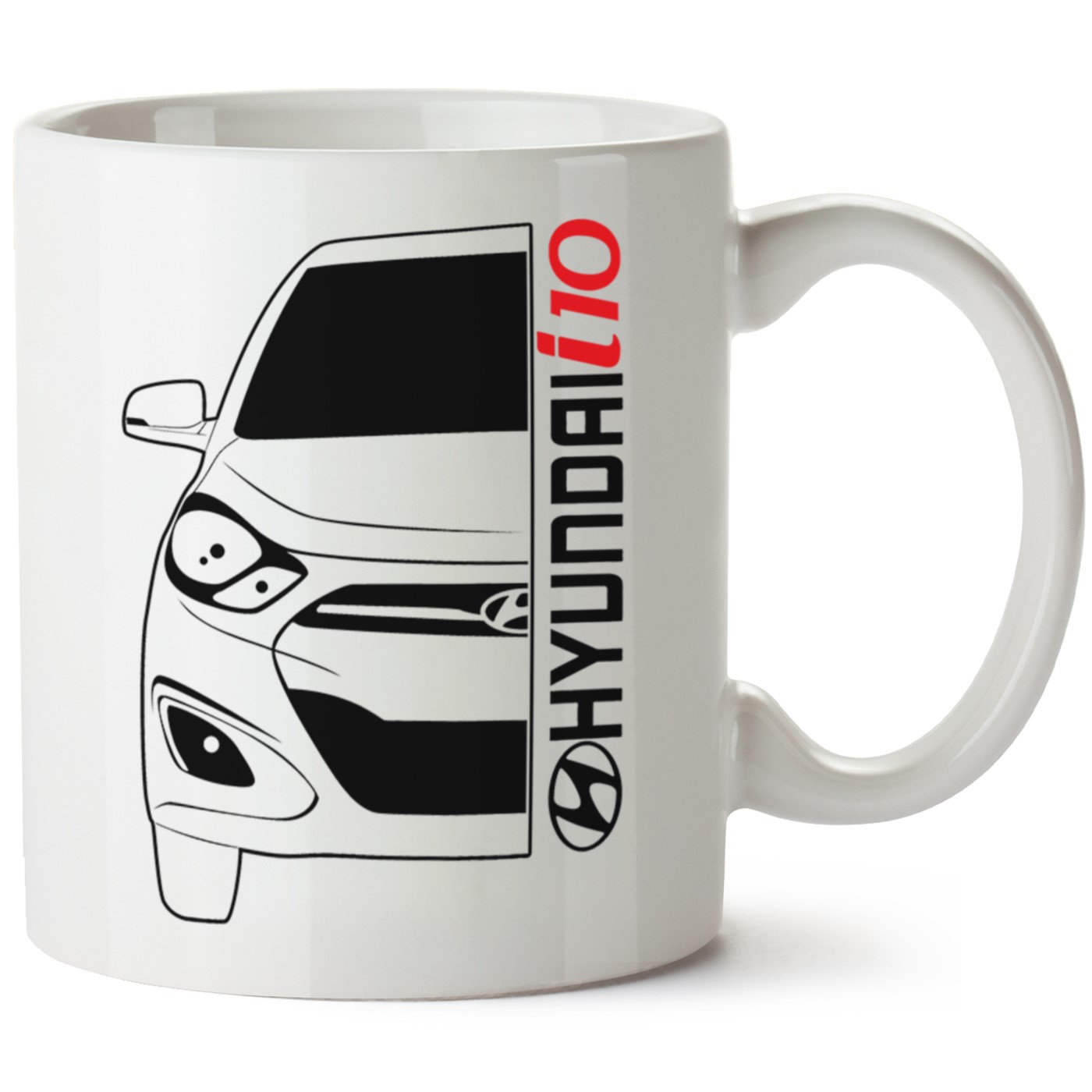 Hyundai i10 Baskılı Porselen Kupa Bardak