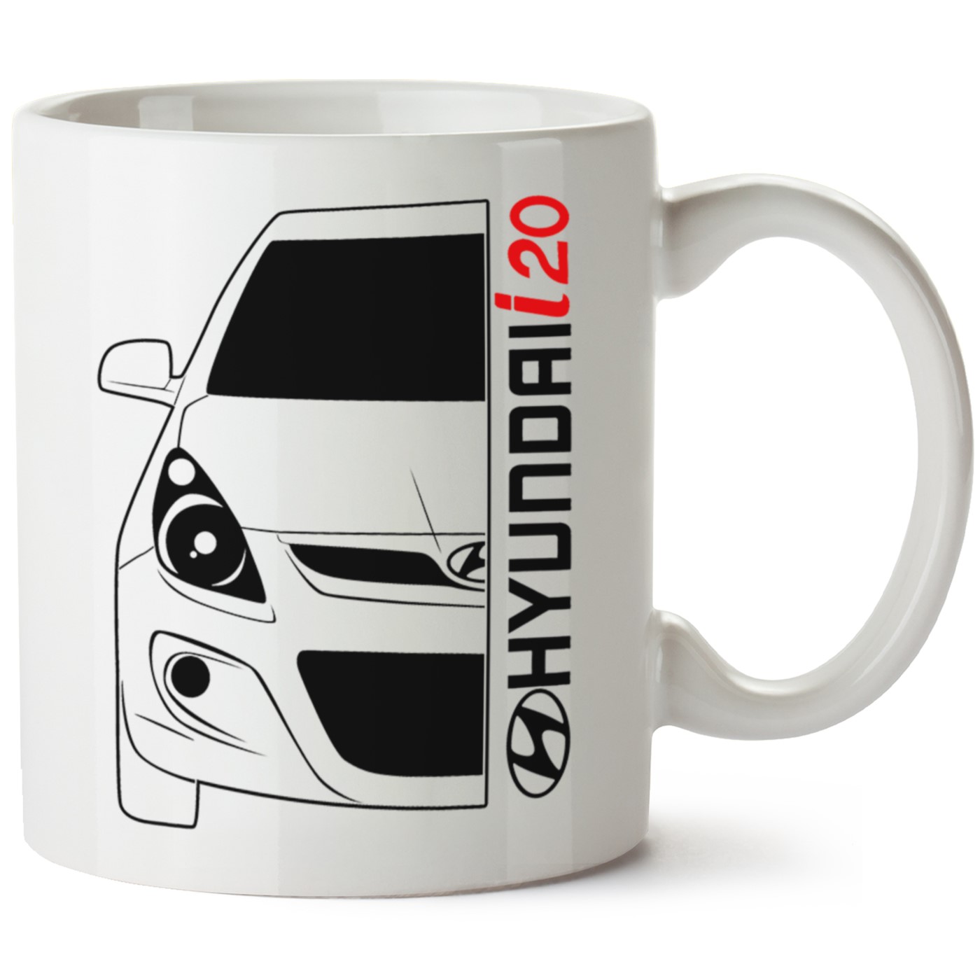 Hyundai i20 Baskılı Porselen Kupa Bardak