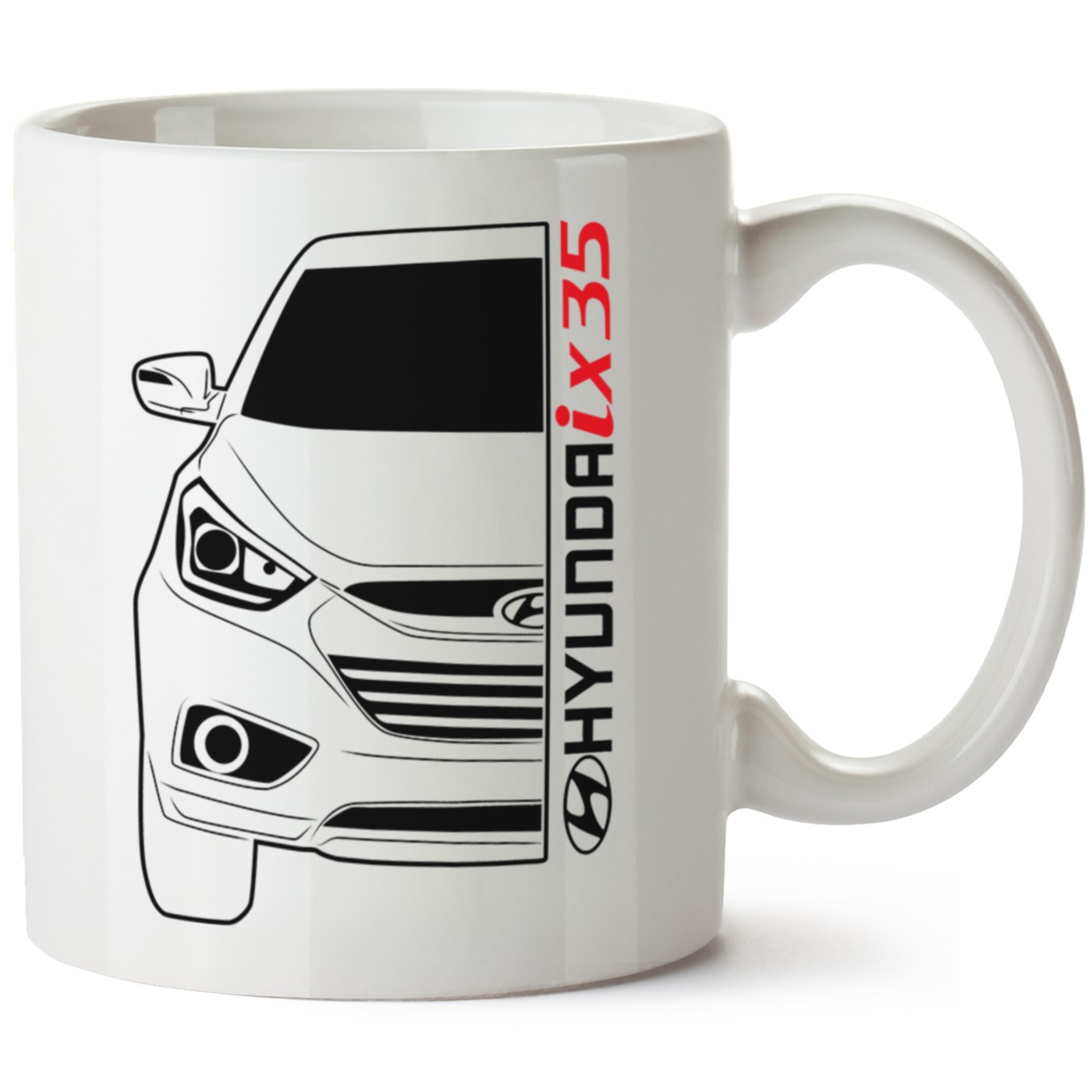 Hyundai ix35 Baskılı Porselen Kupa Bardak