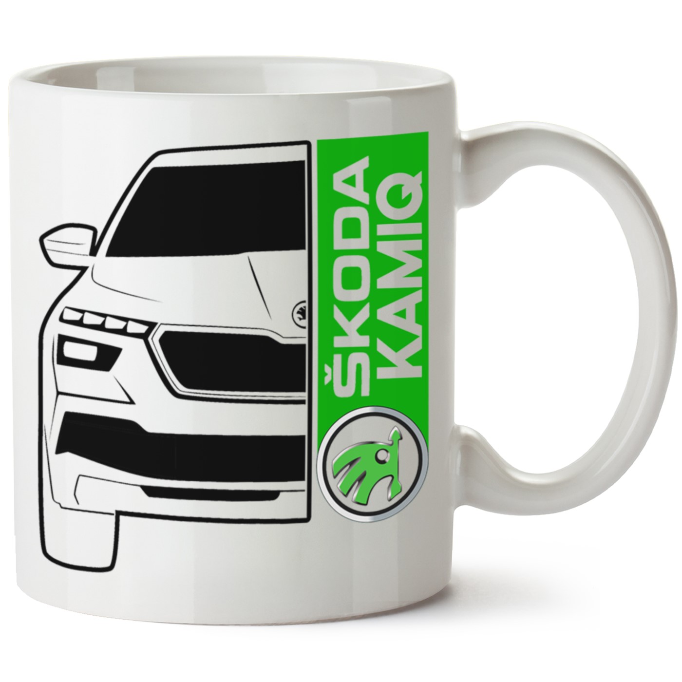 Skoda Kamiq Baskılı Porselen Kupa Bardak