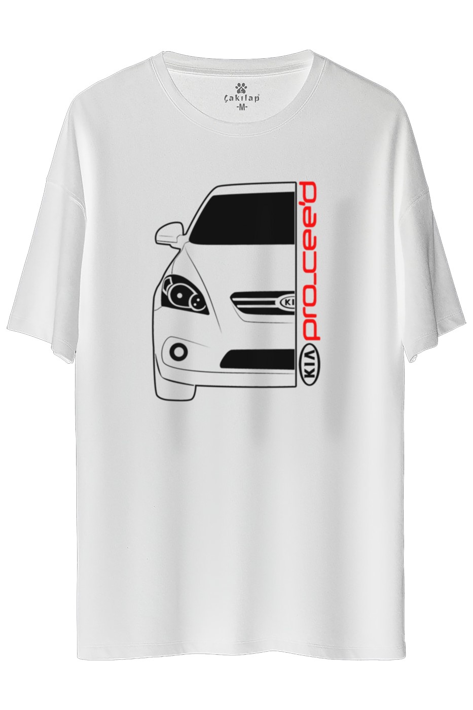 Kia Ceed Baskılı Oversize Tişört
