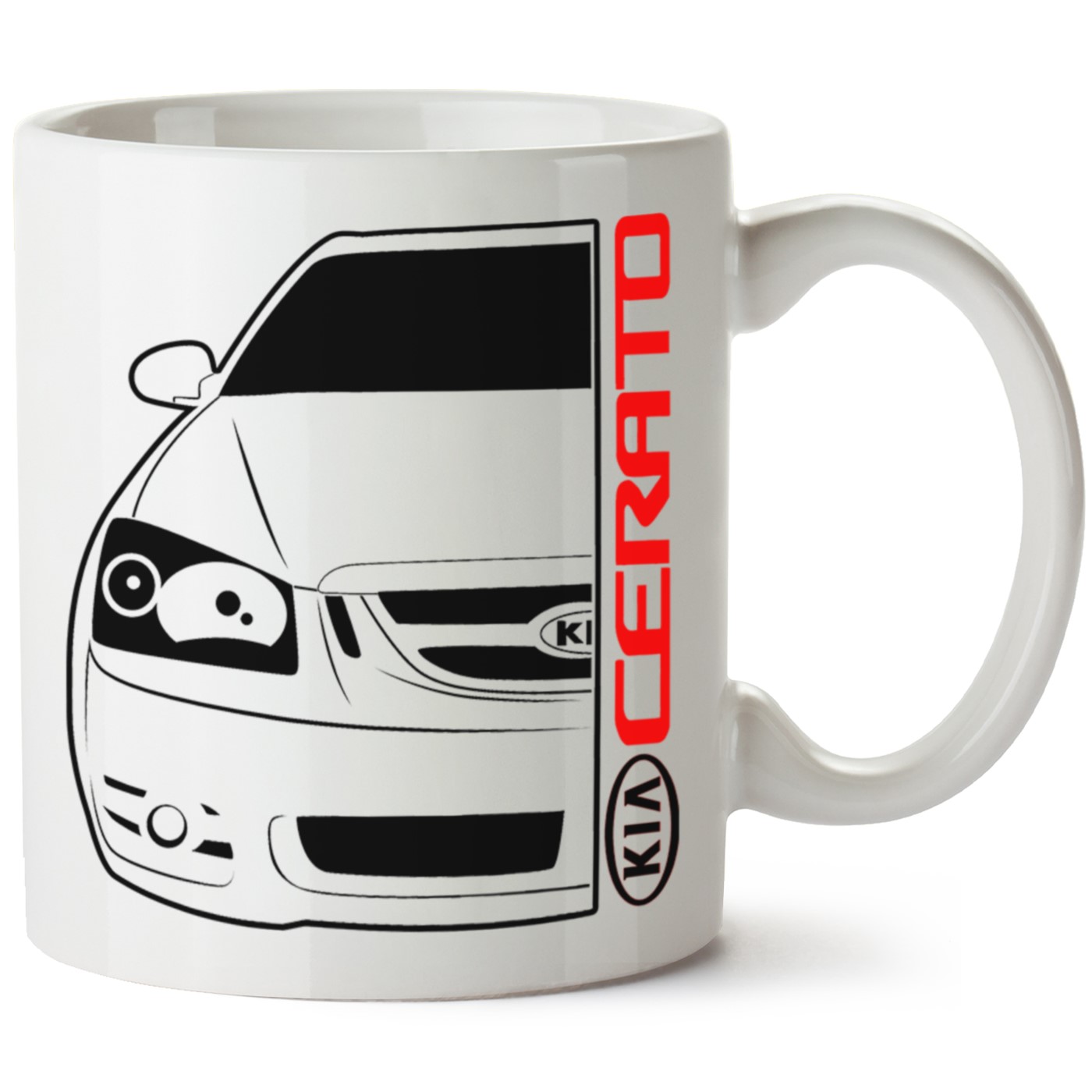 Kia Cerato Baskılı Porselen Kupa Bardak