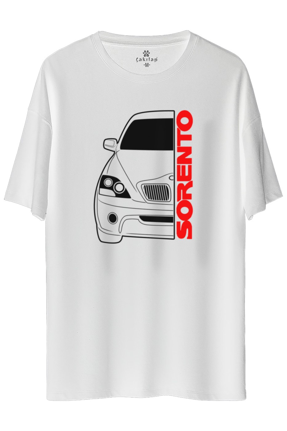 Kia Sorento Baskılı Oversize Tişört