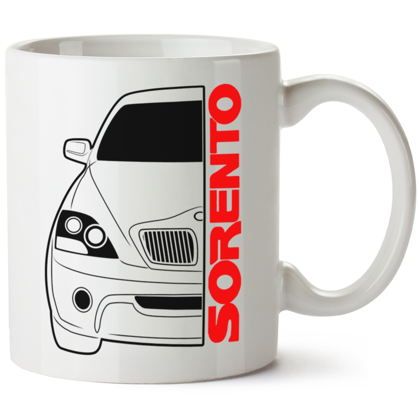 Kia Sorento Baskılı Porselen Kupa Bardak