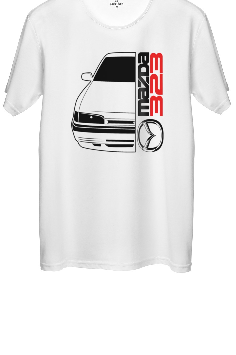 Mazda 323 Baskılı Regular Tişört