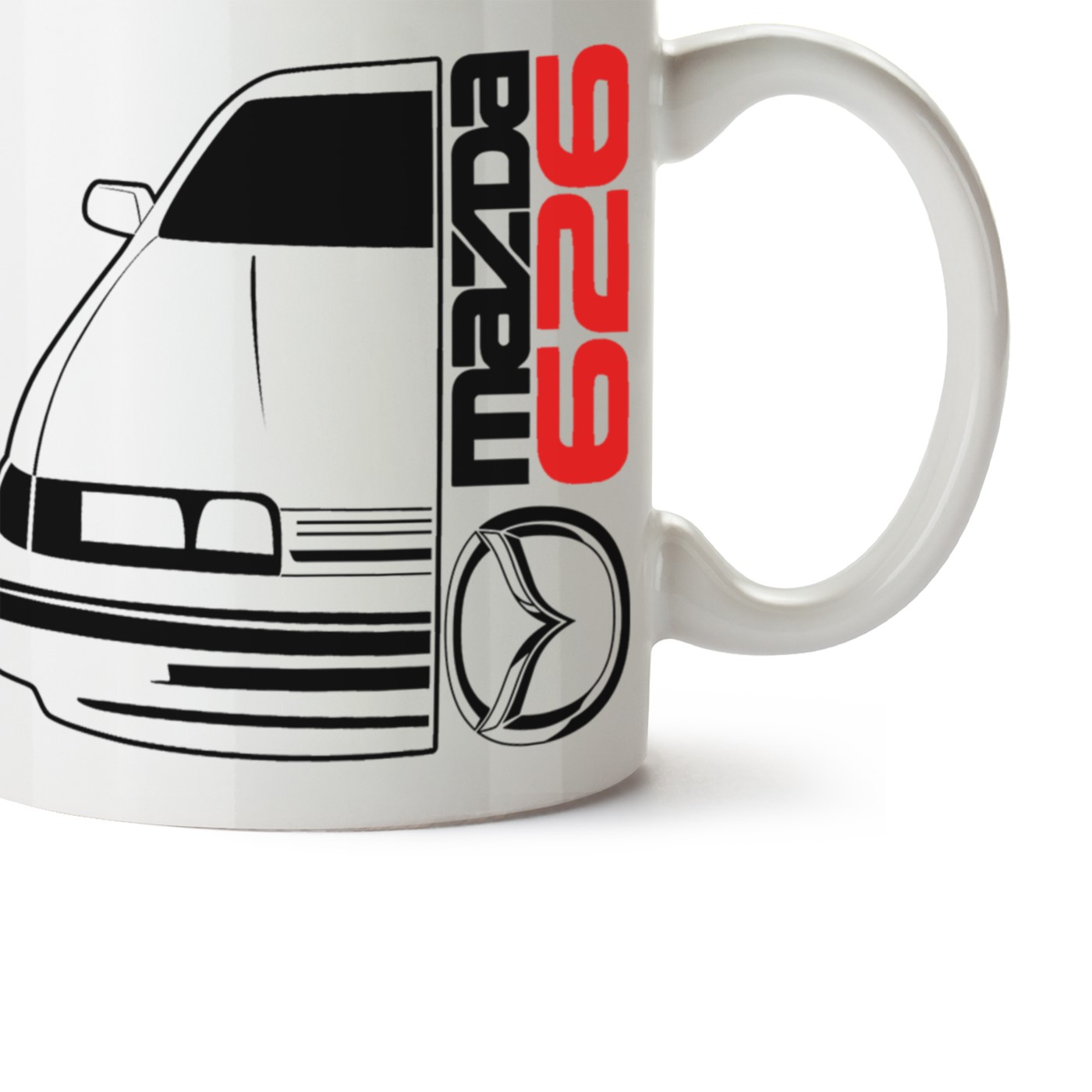 Mazda 626 Baskılı Porselen Kupa Bardak