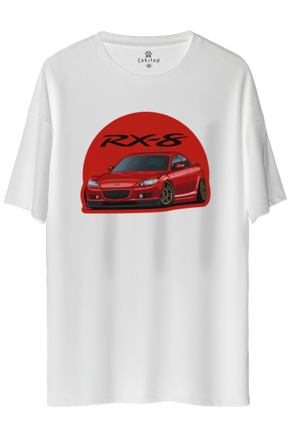 Mazda Rx8 Baskılı Oversize Tişört