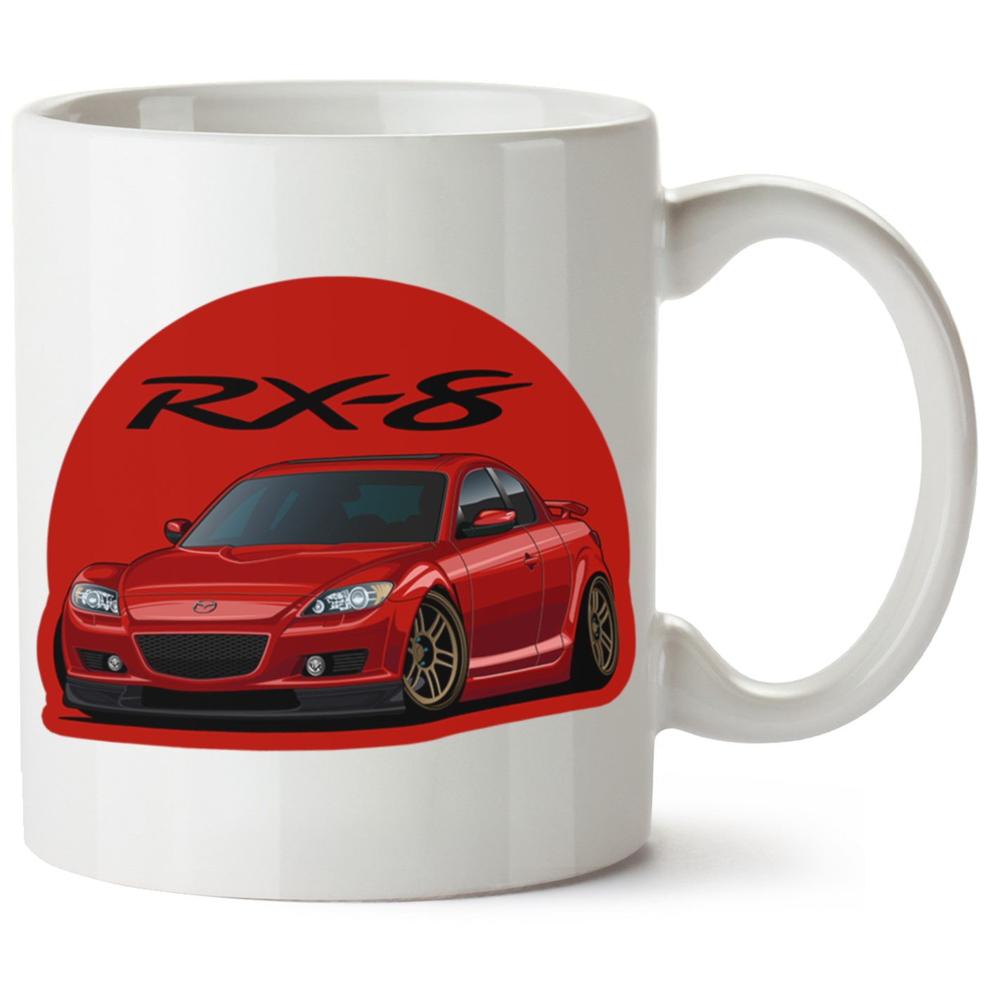 Mazda Rx8 Baskılı Porselen Kupa Bardak