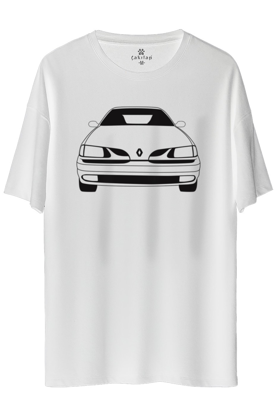 Renault Megane 1 Baskılı Oversize Tişört