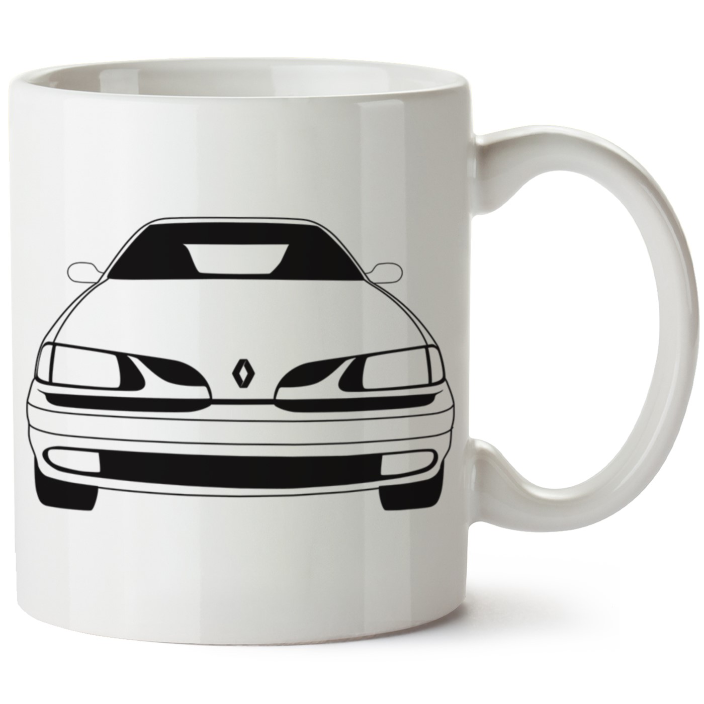 Renault Megane 1 Baskılı Porselen Kupa Bardak