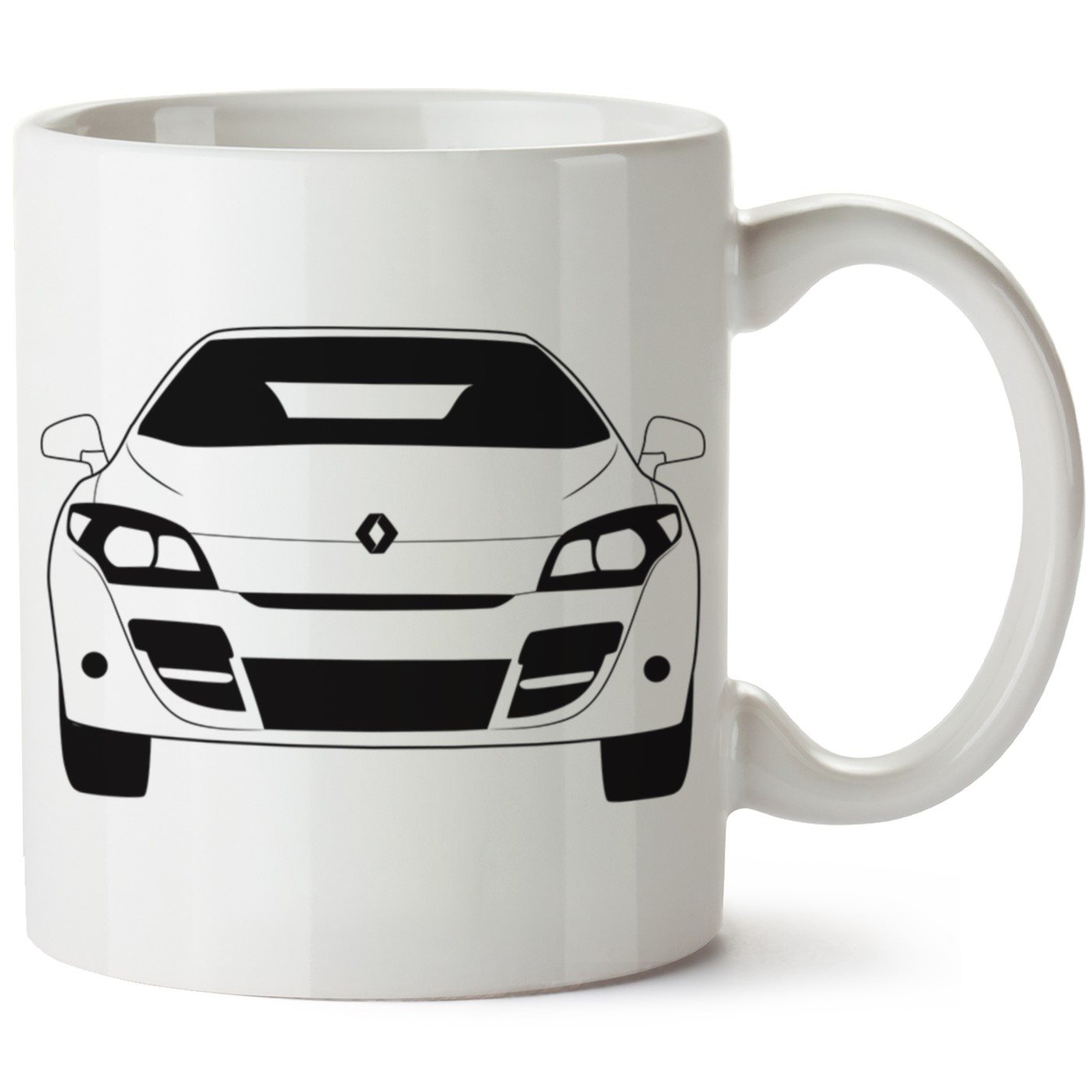 Renault Megane 3Fz1 Baskılı Porselen Kupa Bardak