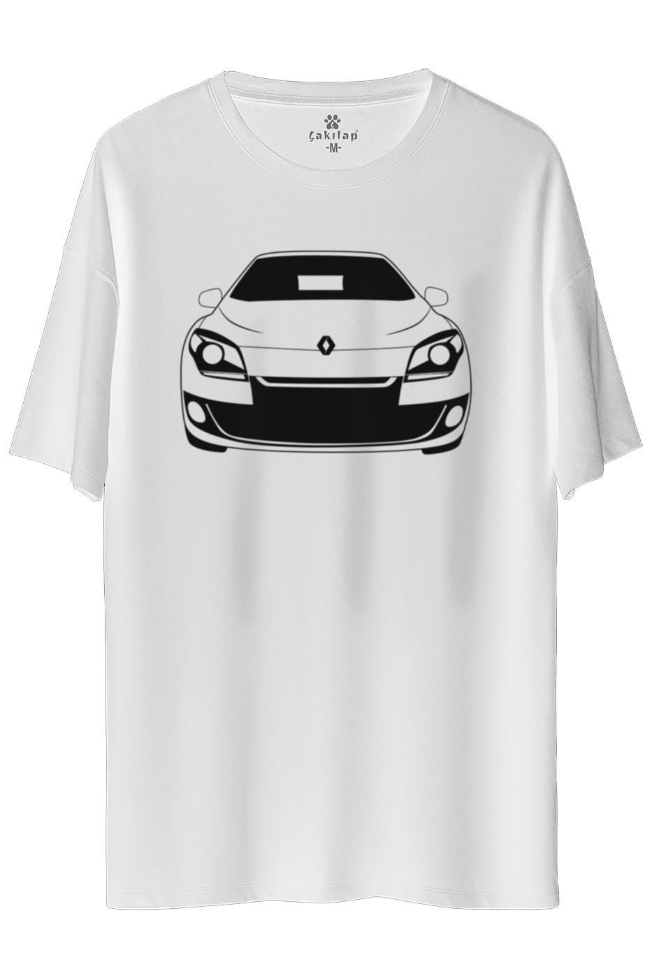 Renault Megane 3Fz2 Baskılı Oversize Tişört