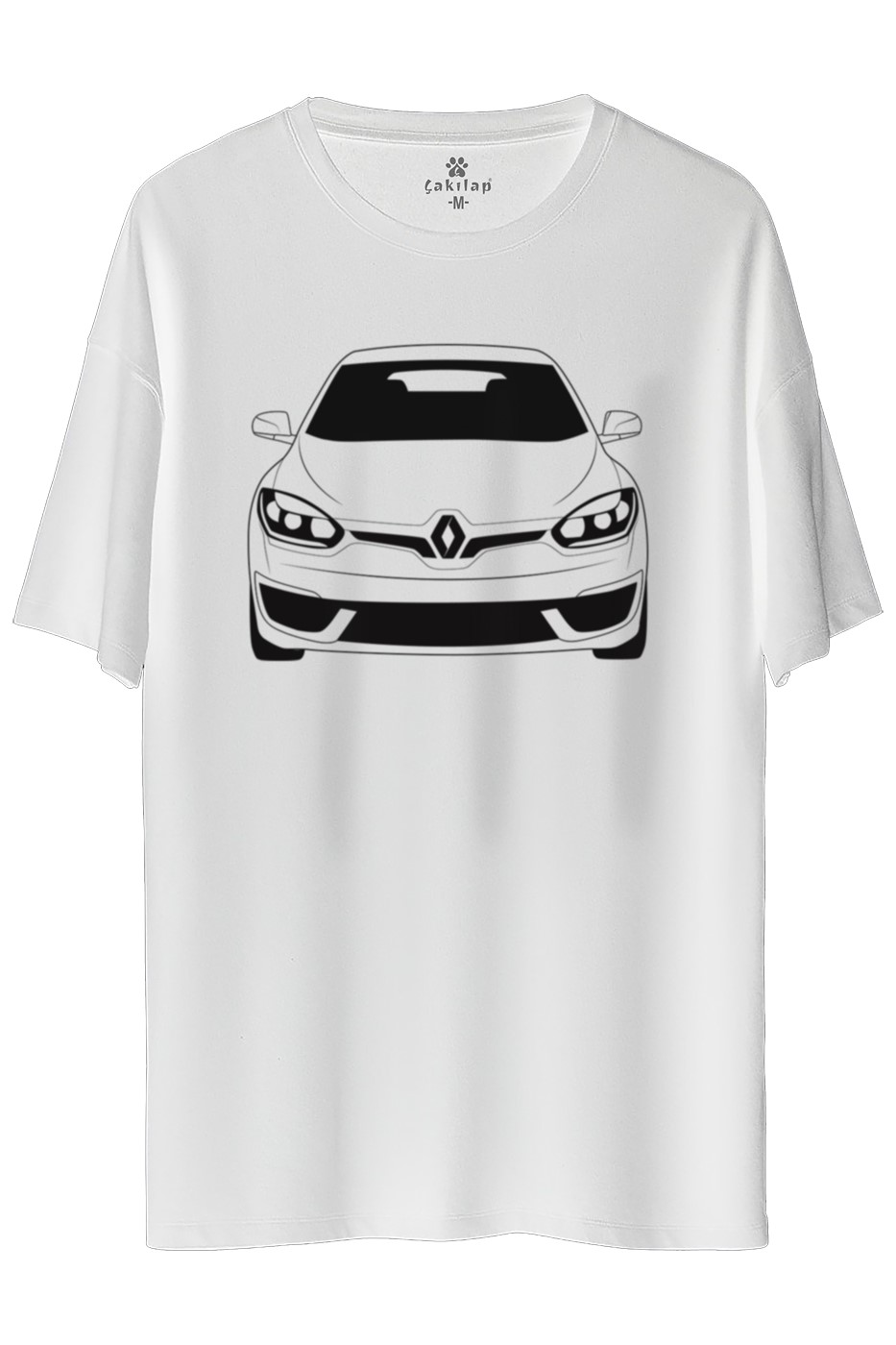 Renault Megane 3Fz3 Baskılı Oversize Tişört