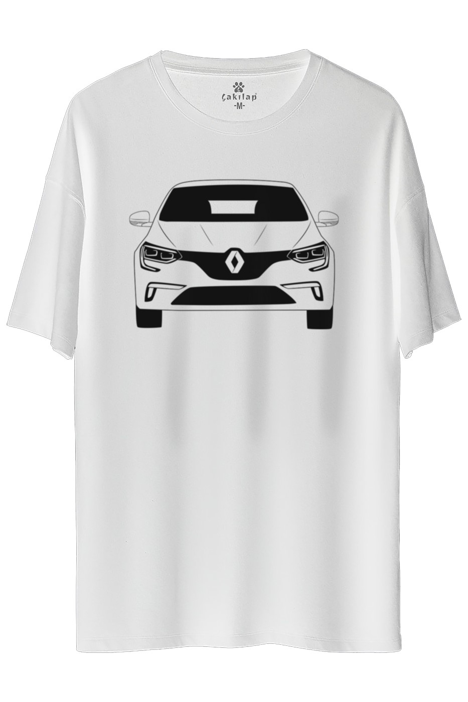 Renault Megane 4 Baskılı Oversize Tişört