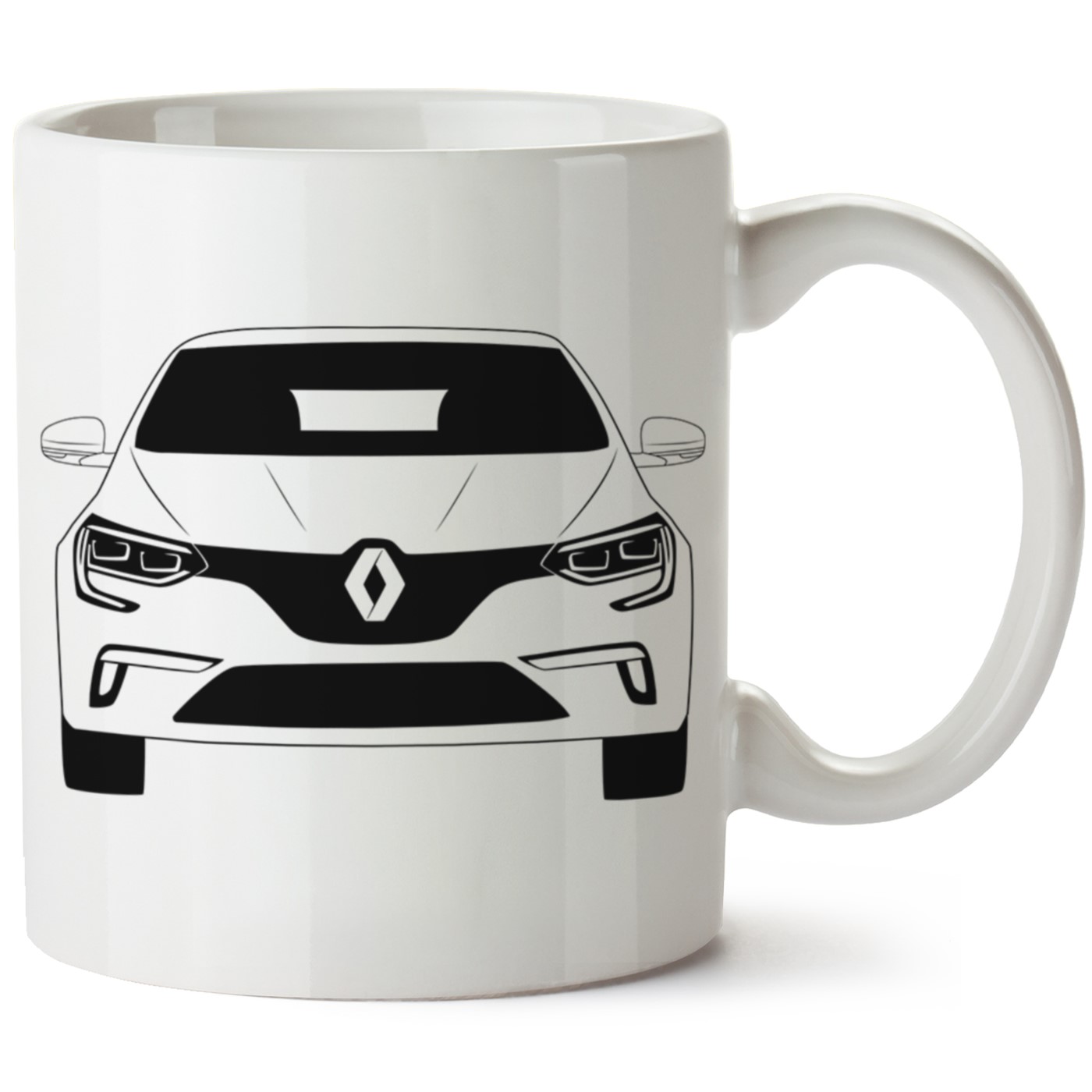 Renault Megane 4 Baskılı Porselen Kupa Bardak