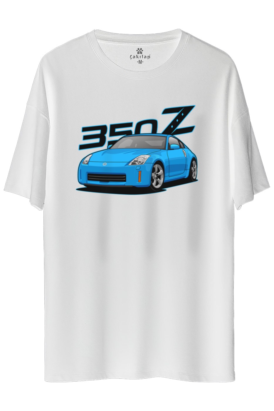 Nissan 350 z Baskılı Oversize Tişört