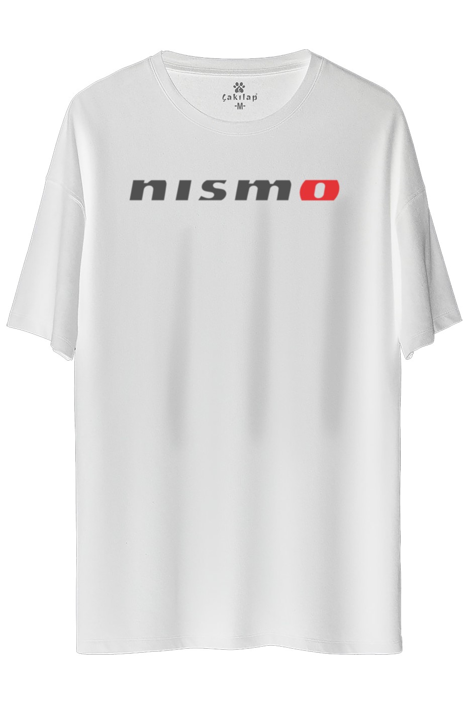 Nissan Nismo Logo Baskılı Oversize Tişört