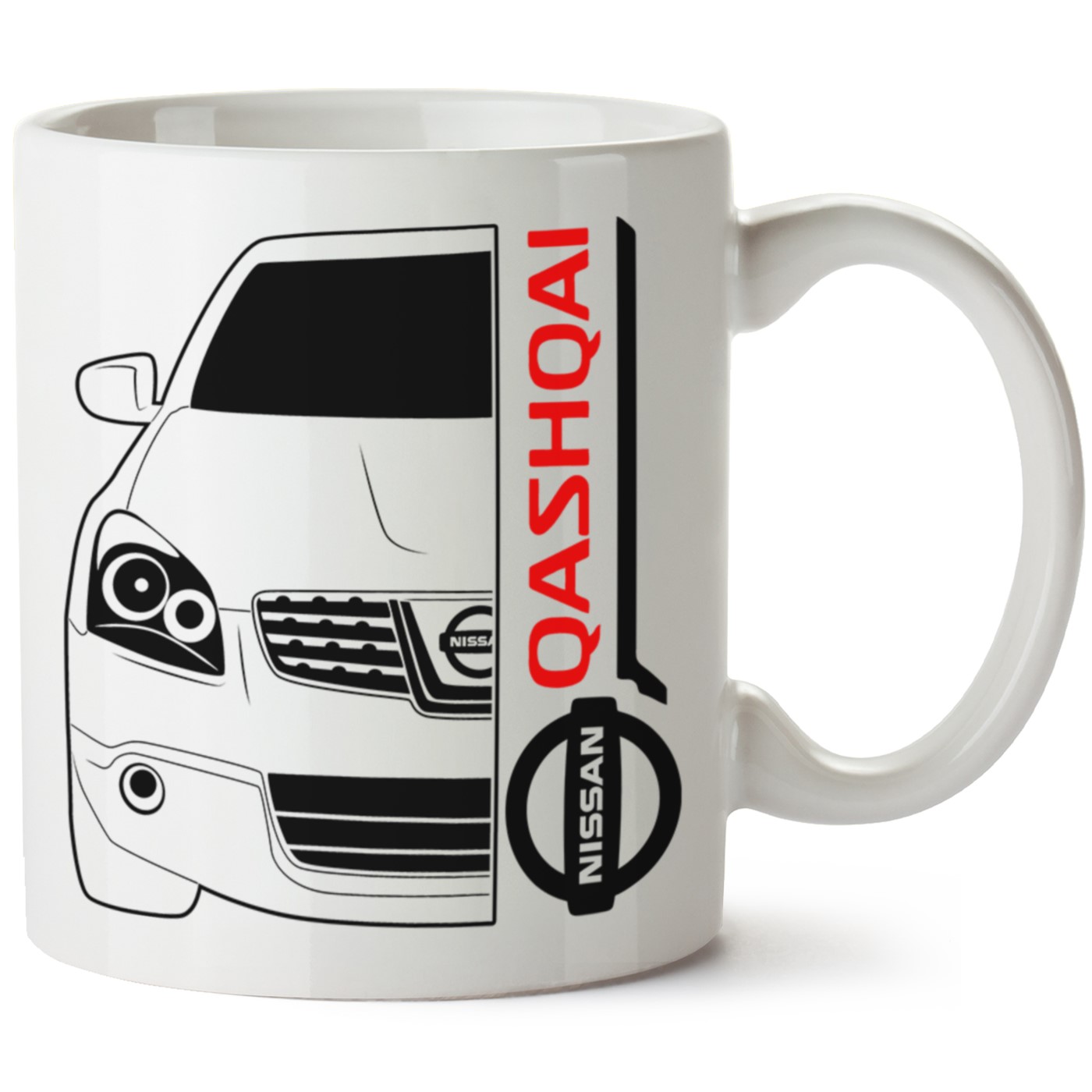 Nissan Qashqai Baskılı Porselen Kupa Bardak