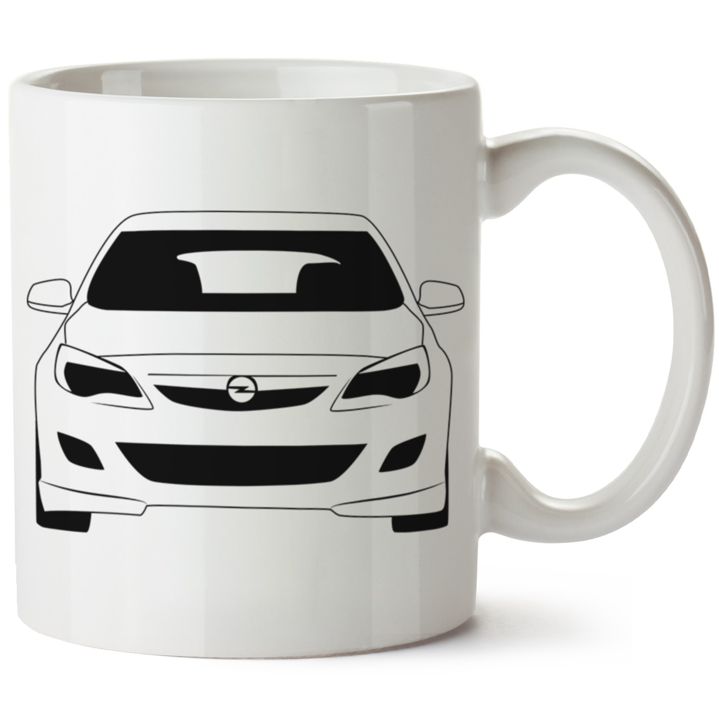 Opel Astra J Baskılı Porselen Kupa Bardak